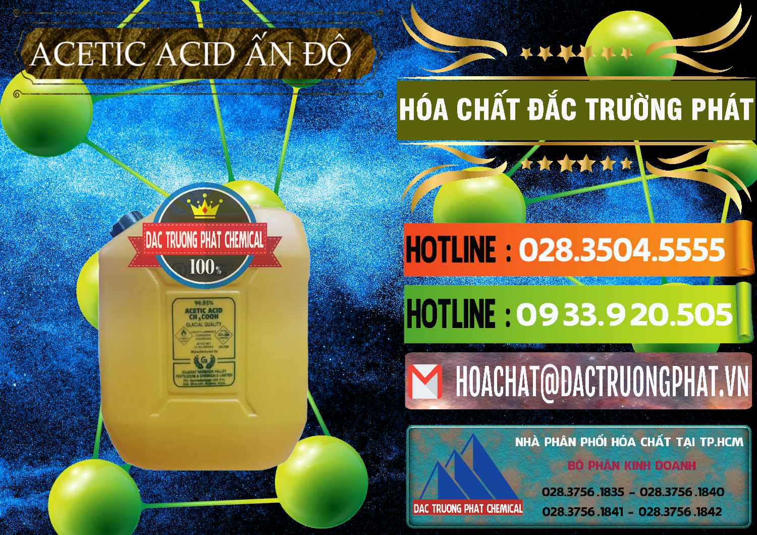 Nơi bán Acetic Acid – Axit Acetic Ấn Độ India - 0359 - Nơi phân phối và kinh doanh hóa chất tại TP.HCM - cungcaphoachat.com.vn
