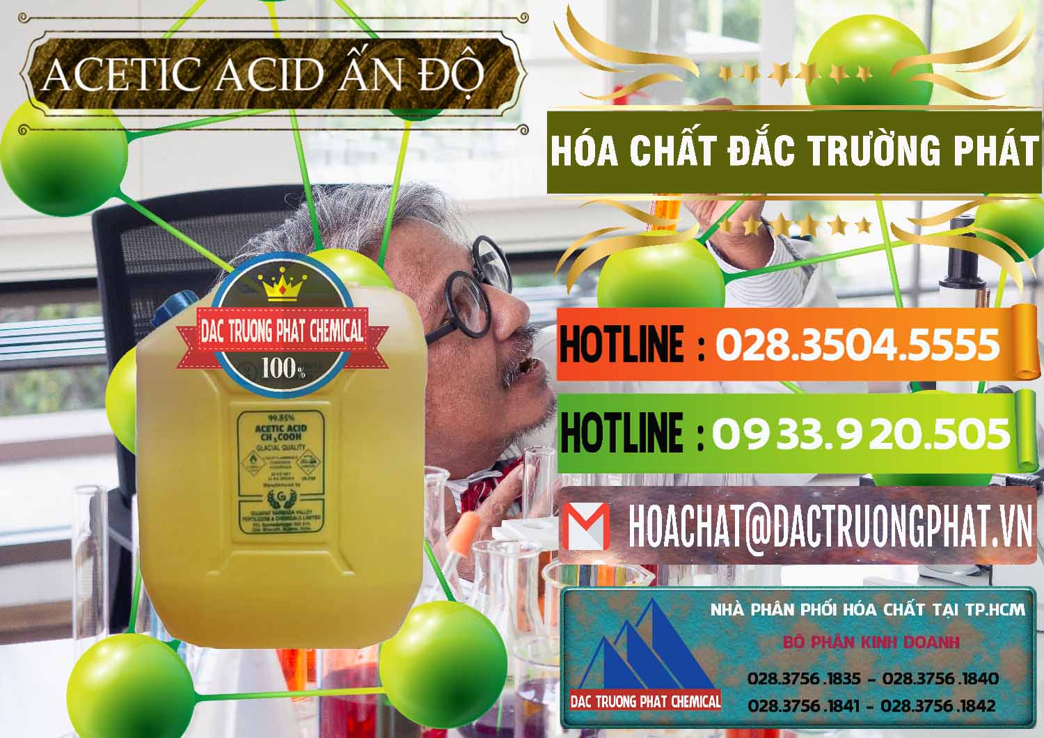Nơi nhập khẩu ( bán ) Acetic Acid – Axit Acetic Ấn Độ India - 0359 - Chuyên bán & cung cấp hóa chất tại TP.HCM - cungcaphoachat.com.vn