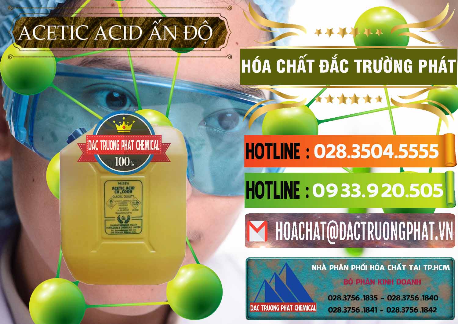 Nhà phân phối và bán Acetic Acid – Axit Acetic Ấn Độ India - 0359 - Công ty cung cấp - phân phối hóa chất tại TP.HCM - cungcaphoachat.com.vn