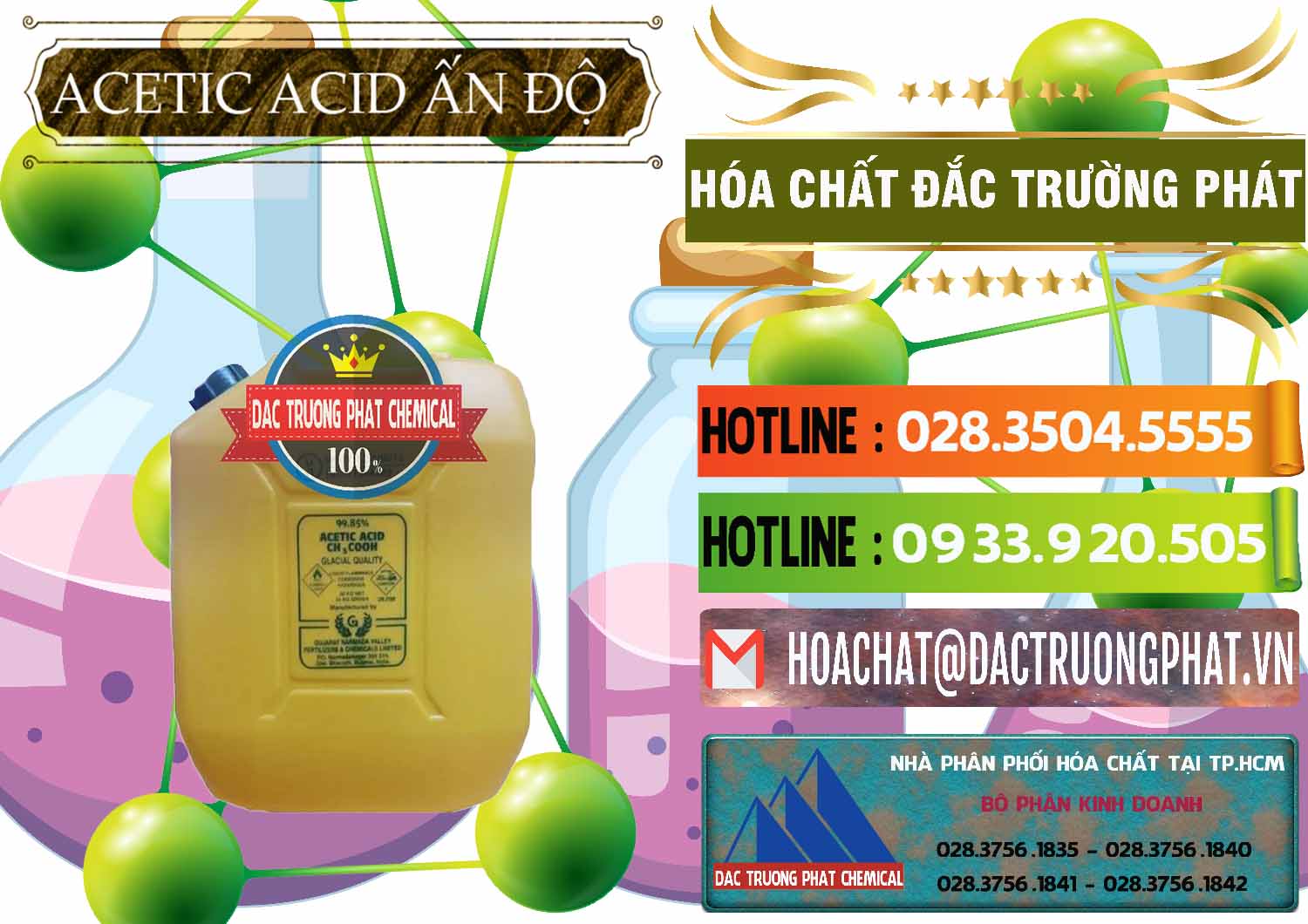 Đơn vị bán ( cung cấp ) Acetic Acid – Axit Acetic Ấn Độ India - 0359 - Cty chuyên nhập khẩu và phân phối hóa chất tại TP.HCM - cungcaphoachat.com.vn