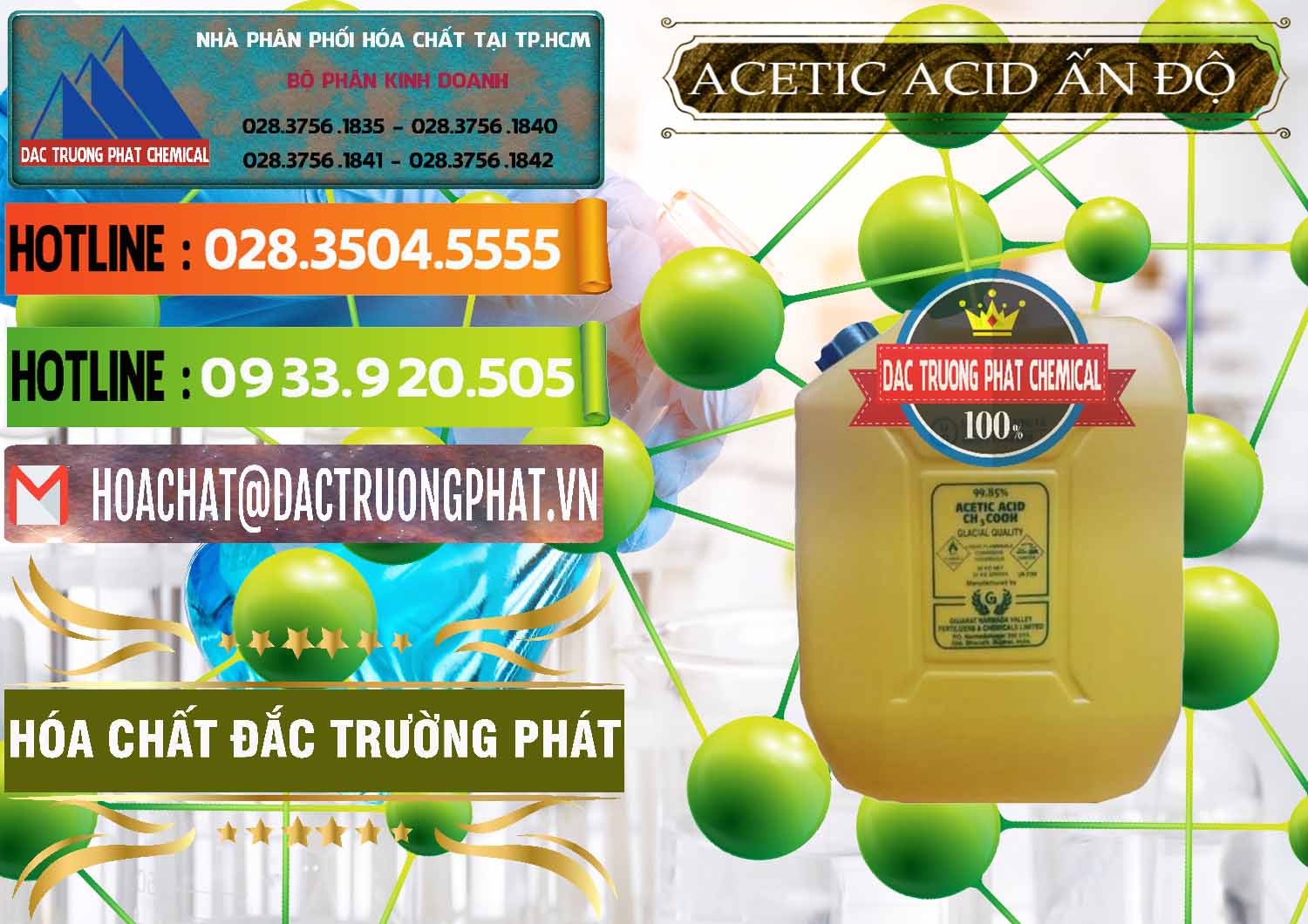 Công ty chuyên bán - phân phối Acetic Acid – Axit Acetic Ấn Độ India - 0359 - Cty chuyên kinh doanh _ cung cấp hóa chất tại TP.HCM - cungcaphoachat.com.vn