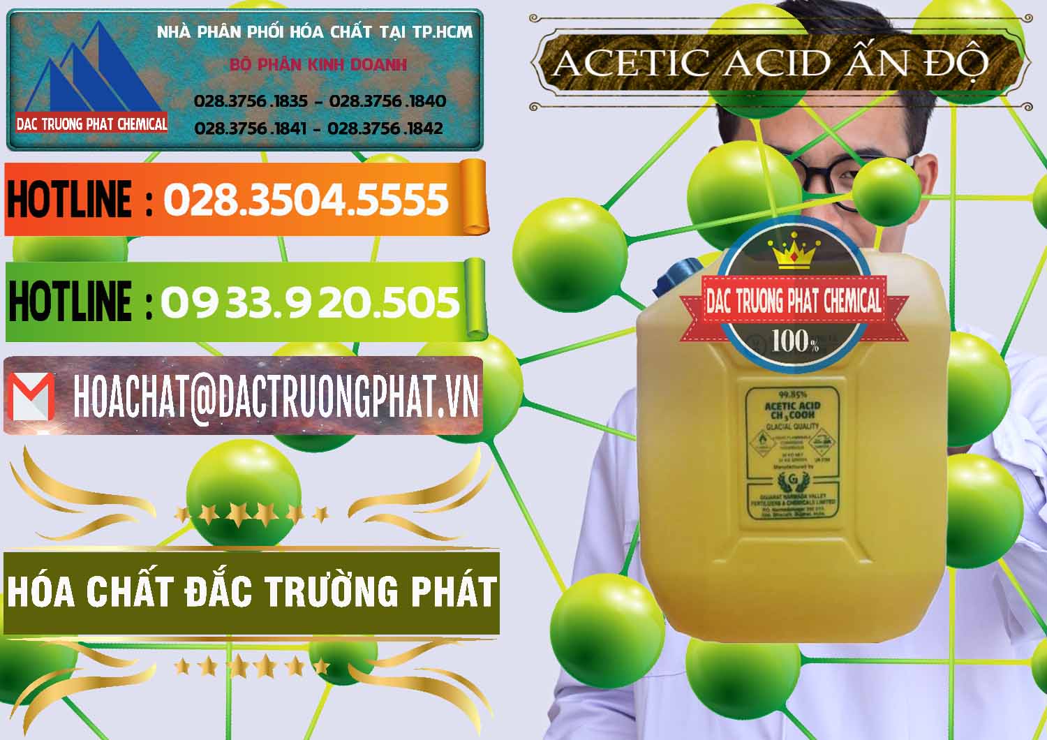 Công ty cung cấp _ bán Acetic Acid – Axit Acetic Ấn Độ India - 0359 - Cty chuyên kinh doanh & cung cấp hóa chất tại TP.HCM - cungcaphoachat.com.vn