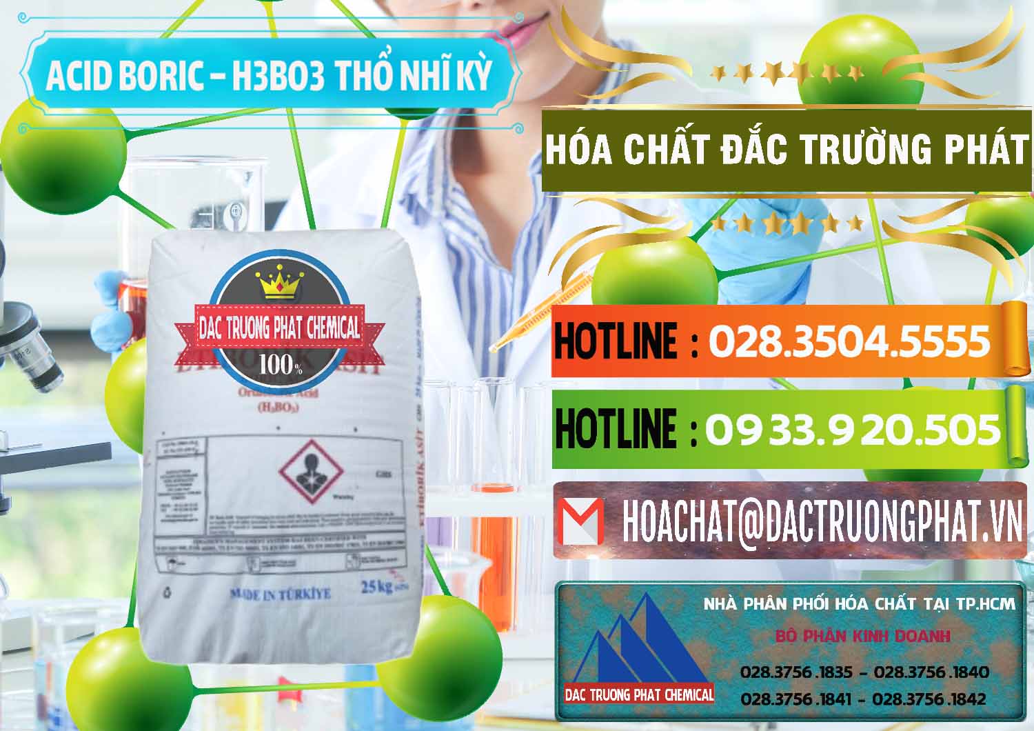 Nơi bán _ cung cấp Acid Boric – Axit Boric H3BO3 Etimaden Thổ Nhĩ Kỳ Turkey - 0369 - Công ty cung cấp - phân phối hóa chất tại TP.HCM - cungcaphoachat.com.vn