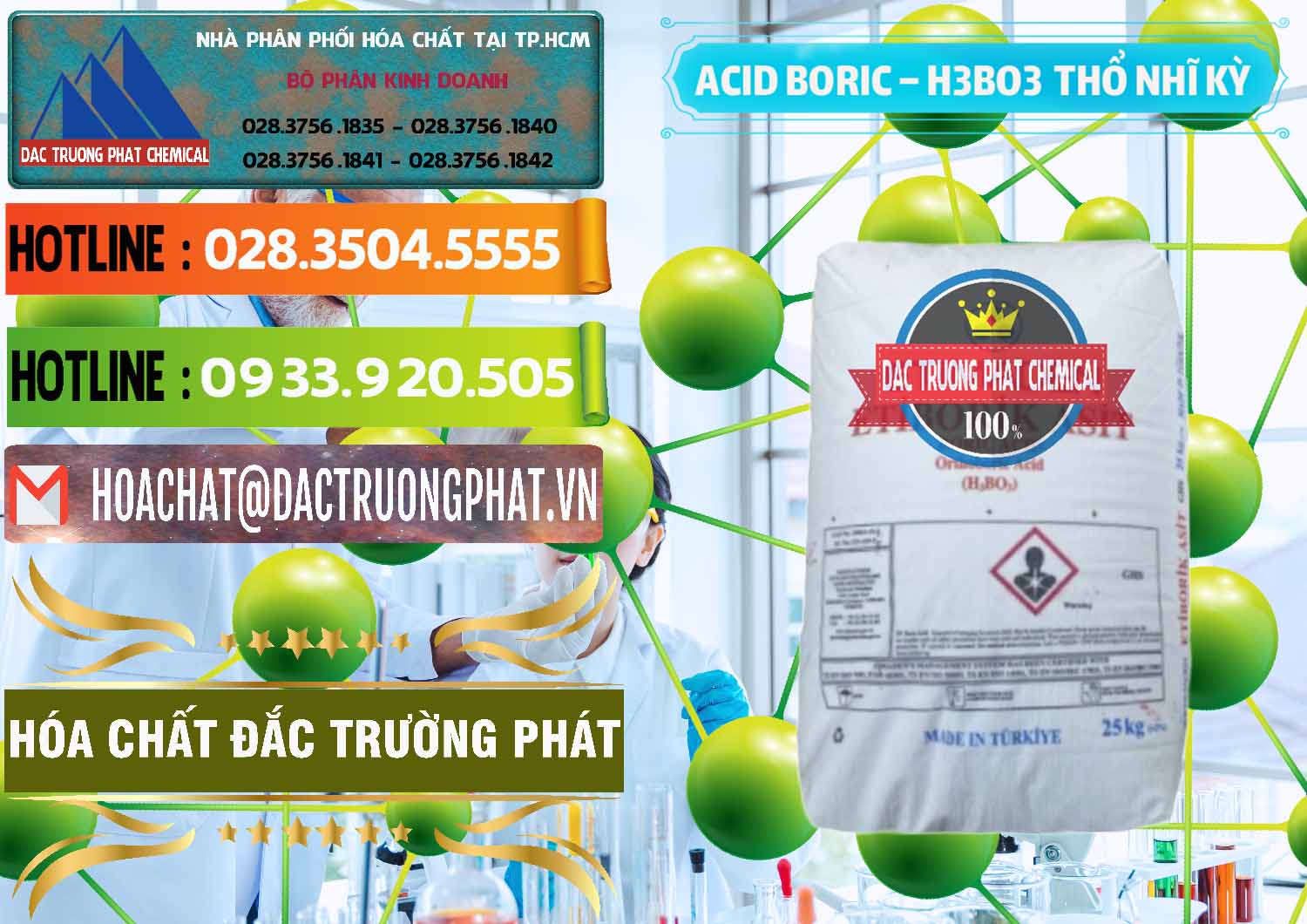 Công ty nhập khẩu _ bán Acid Boric – Axit Boric H3BO3 Etimaden Thổ Nhĩ Kỳ Turkey - 0369 - Công ty cung cấp ( bán ) hóa chất tại TP.HCM - cungcaphoachat.com.vn