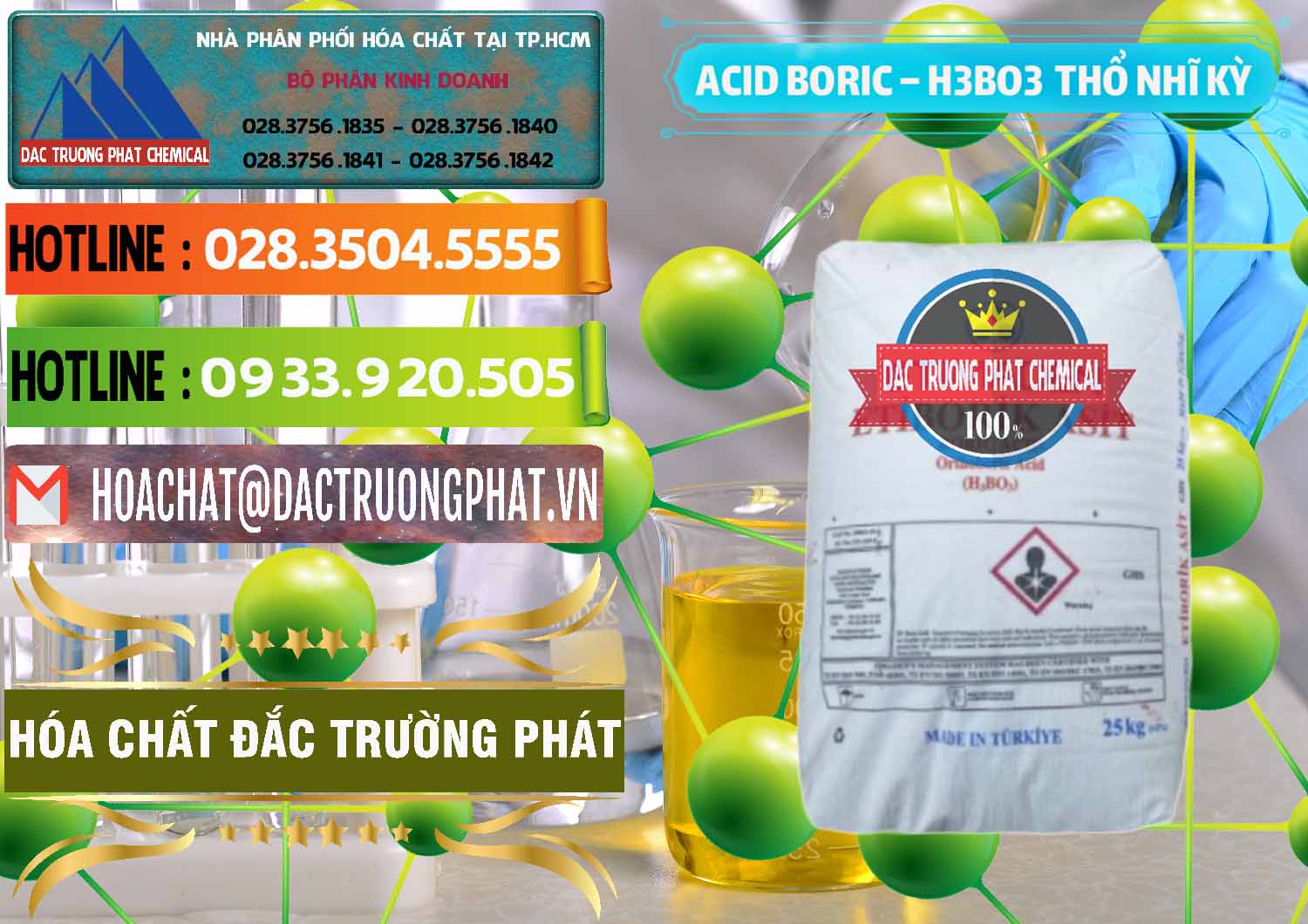 Chuyên cung cấp ( bán ) Acid Boric – Axit Boric H3BO3 Etimaden Thổ Nhĩ Kỳ Turkey - 0369 - Chuyên phân phối & cung cấp hóa chất tại TP.HCM - cungcaphoachat.com.vn