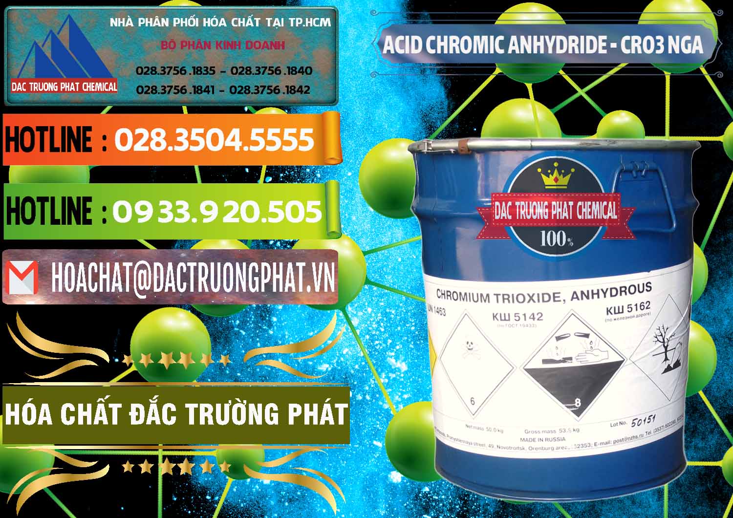 Công ty chuyên bán ( cung ứng ) Acid Chromic Anhydride - Cromic CRO3 Nga Russia - 0006 - Công ty cung ứng - phân phối hóa chất tại TP.HCM - cungcaphoachat.com.vn