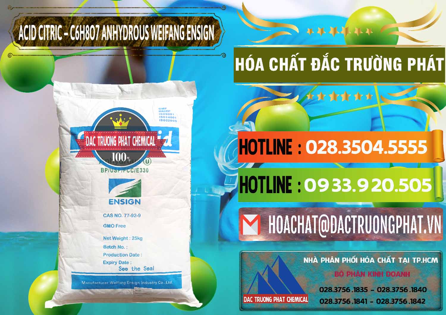 Chuyên bán và cung ứng Acid Citric - Axit Citric Khan Anhydrous Weifang Trung Quốc China - 0008 - Công ty chuyên kinh doanh & cung cấp hóa chất tại TP.HCM - cungcaphoachat.com.vn