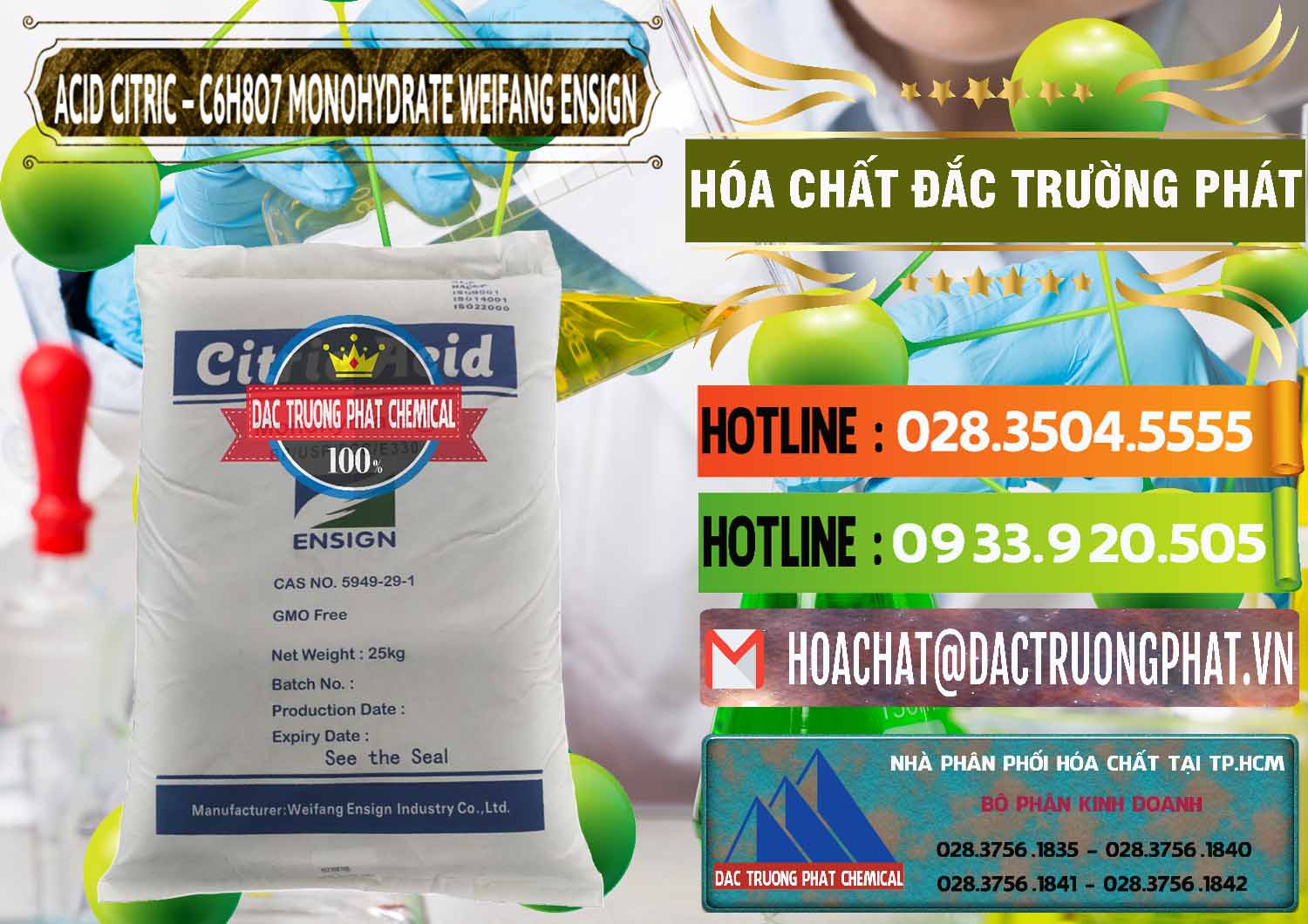 Công ty kinh doanh _ bán Acid Citric - Axit Citric Monohydrate Weifang Trung Quốc China - 0009 - Nơi phân phối và cung cấp hóa chất tại TP.HCM - cungcaphoachat.com.vn