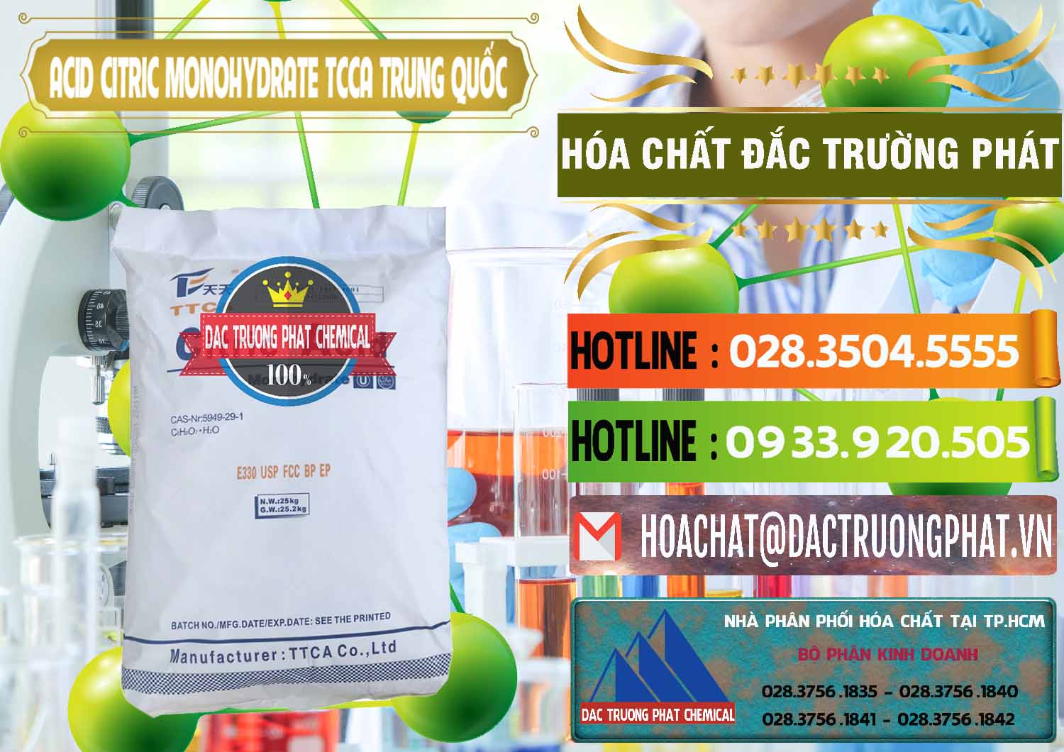Đơn vị chuyên cung cấp và bán Acid Citric - Axit Citric Monohydrate TCCA Trung Quốc China - 0441 - Công ty bán - phân phối hóa chất tại TP.HCM - cungcaphoachat.com.vn