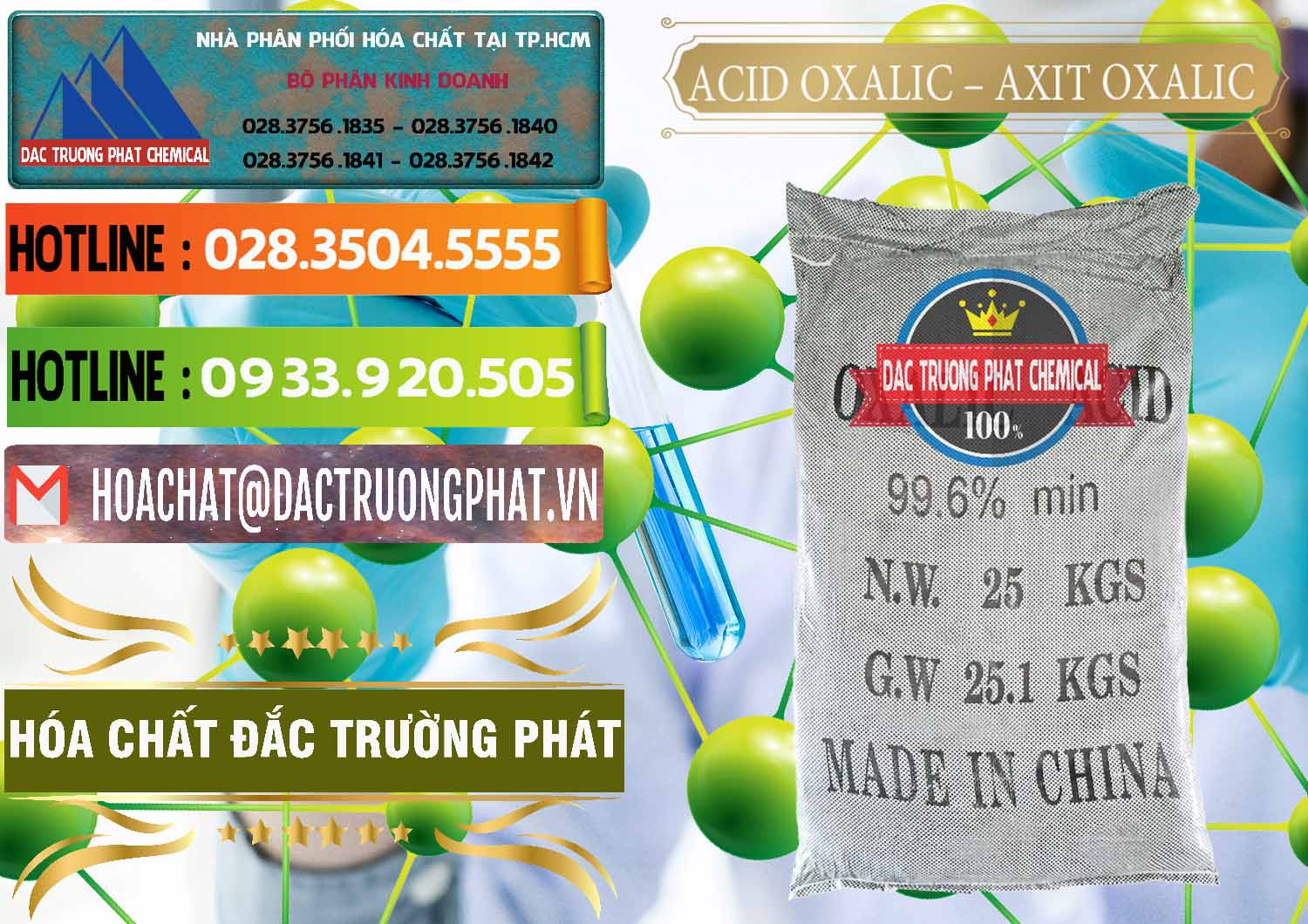 Cty chuyên cung ứng & bán Acid Oxalic – Axit Oxalic 99.6% Trung Quốc China - 0014 - Công ty bán _ phân phối hóa chất tại TP.HCM - cungcaphoachat.com.vn