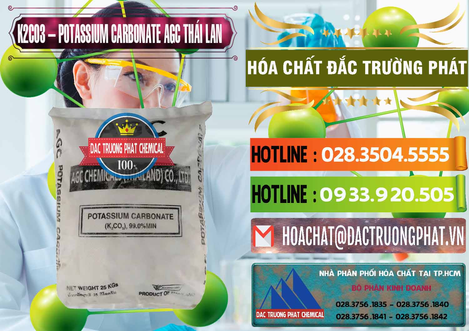 Nơi chuyên cung ứng & bán K2Co3 – Potassium Carbonate AGC Thái Lan Thailand - 0471 - Công ty chuyên nhập khẩu ( phân phối ) hóa chất tại TP.HCM - cungcaphoachat.com.vn