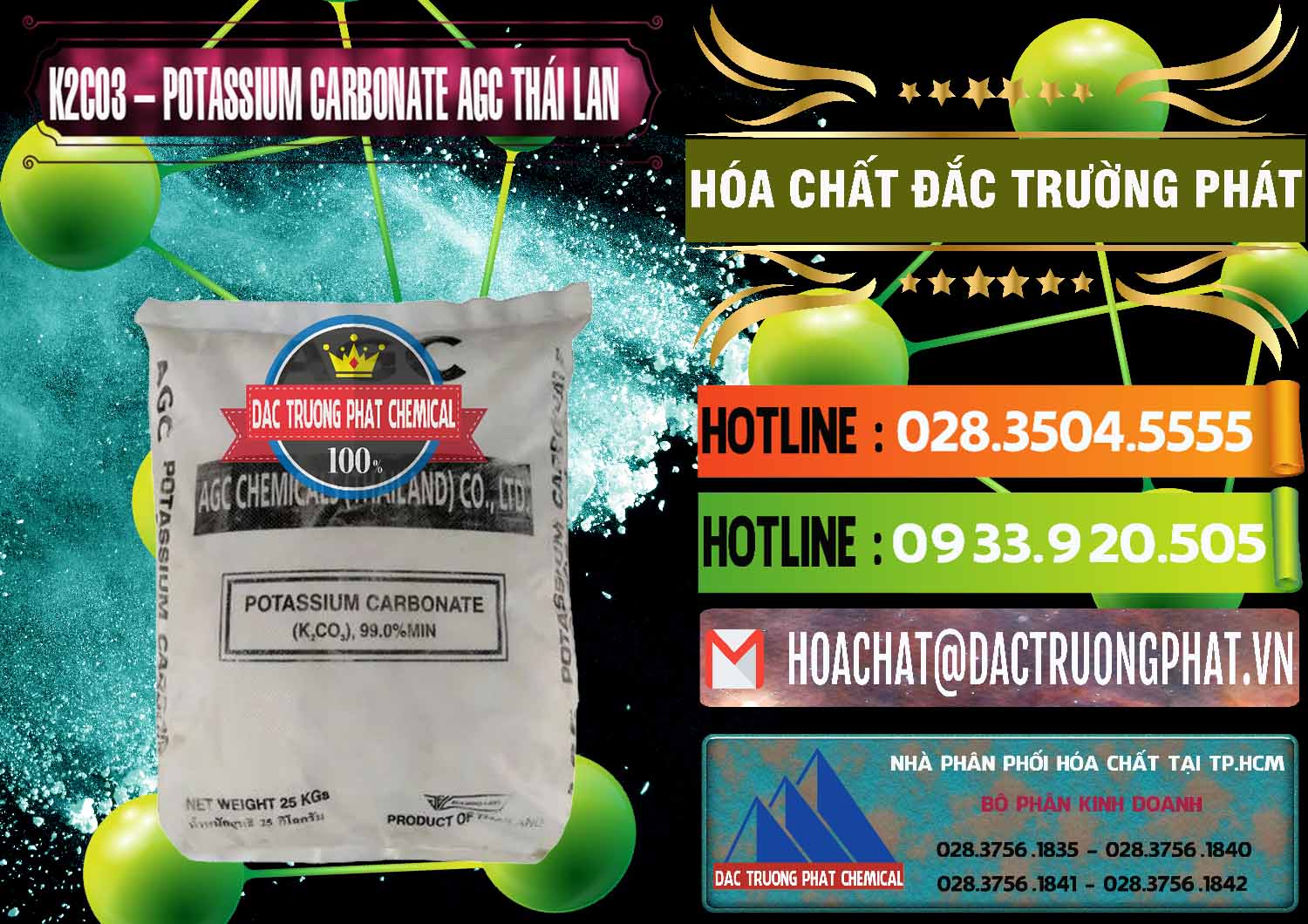 Cty chuyên nhập khẩu & bán K2Co3 – Potassium Carbonate AGC Thái Lan Thailand - 0471 - Cty chuyên cung cấp & kinh doanh hóa chất tại TP.HCM - cungcaphoachat.com.vn