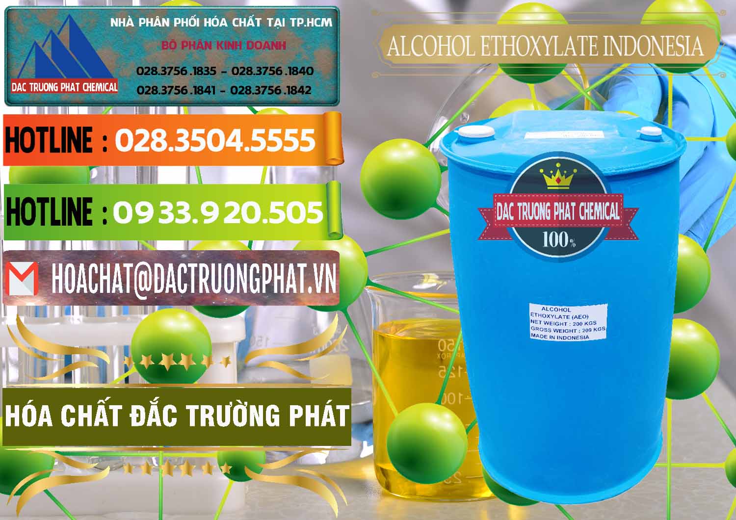 Cty chuyên bán & cung cấp Alcohol Ethoxylate Indonesia - 0308 - Đơn vị chuyên nhập khẩu và phân phối hóa chất tại TP.HCM - cungcaphoachat.com.vn