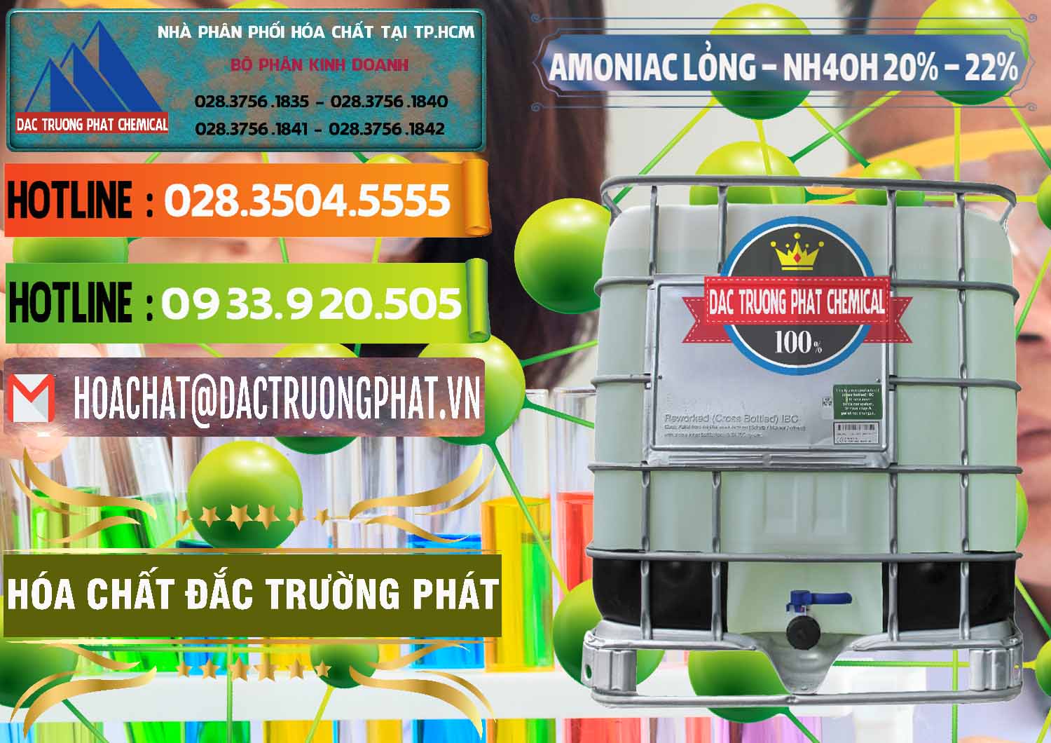 Đơn vị chuyên kinh doanh & cung cấp Amoniac Lỏng – NH4OH 20% – 22% Việt Nam - 0185 - Đơn vị cung cấp - kinh doanh hóa chất tại TP.HCM - cungcaphoachat.com.vn