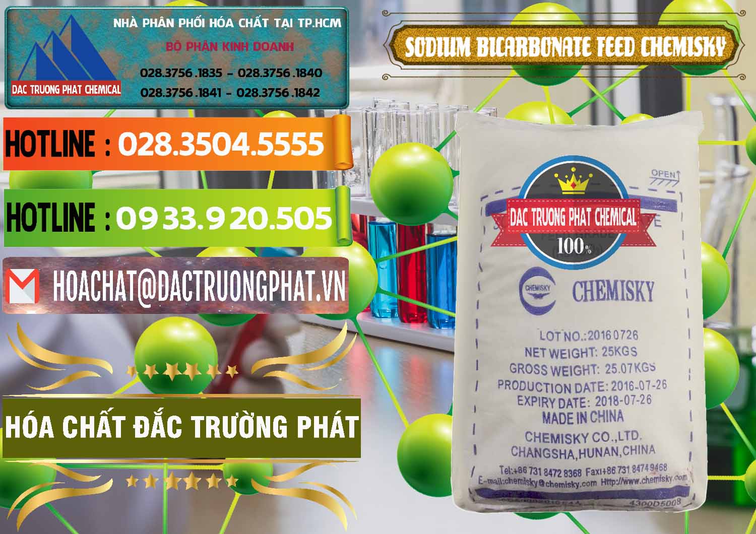 Nơi chuyên cung cấp - bán Sodium Bicarbonate – Bicar NaHCO3 Feed Grade Chemisky Trung Quốc China - 0264 - Nơi chuyên phân phối - kinh doanh hóa chất tại TP.HCM - cungcaphoachat.com.vn