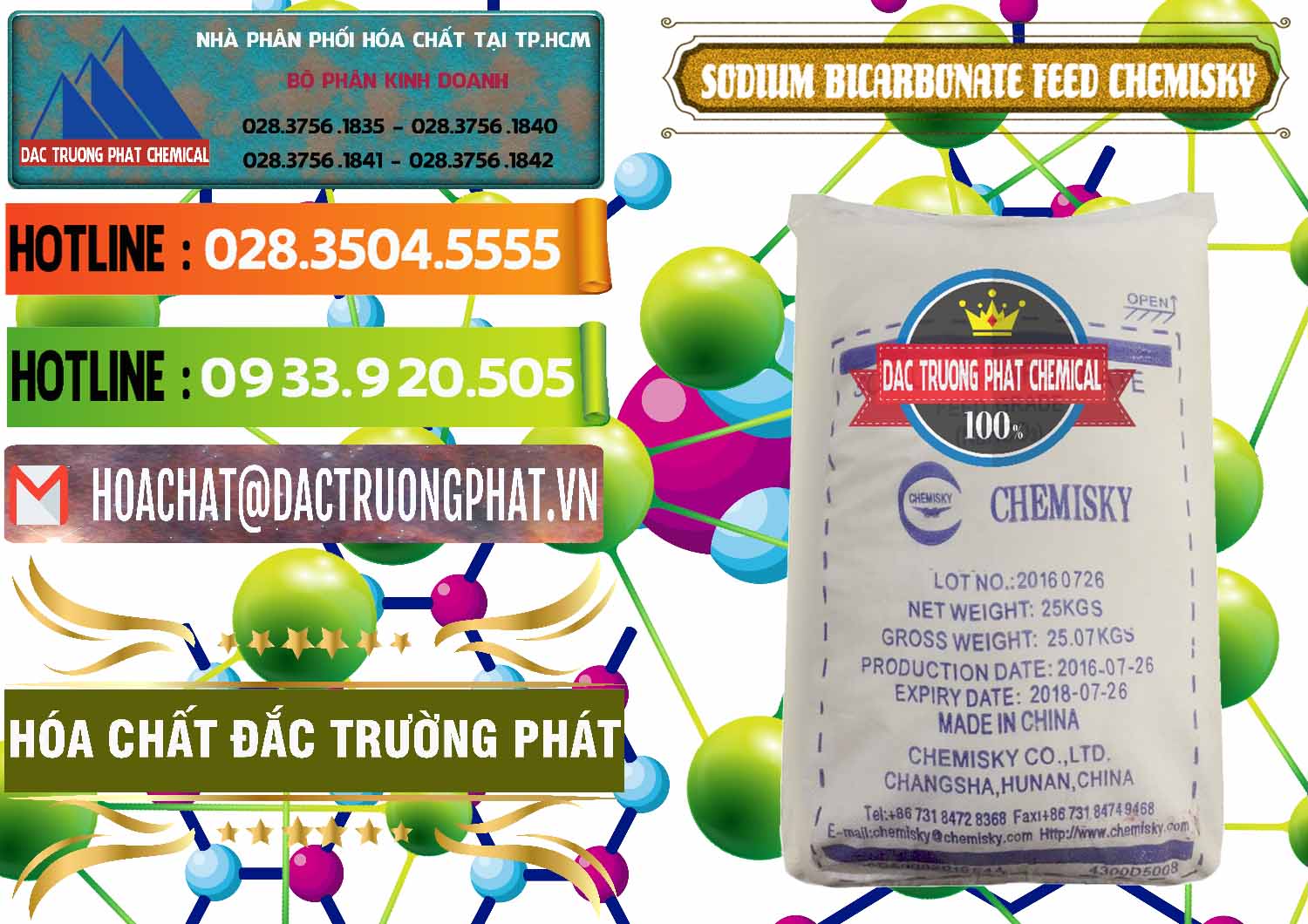 Cty chuyên phân phối & bán Sodium Bicarbonate – Bicar NaHCO3 Feed Grade Chemisky Trung Quốc China - 0264 - Đơn vị phân phối và cung cấp hóa chất tại TP.HCM - cungcaphoachat.com.vn