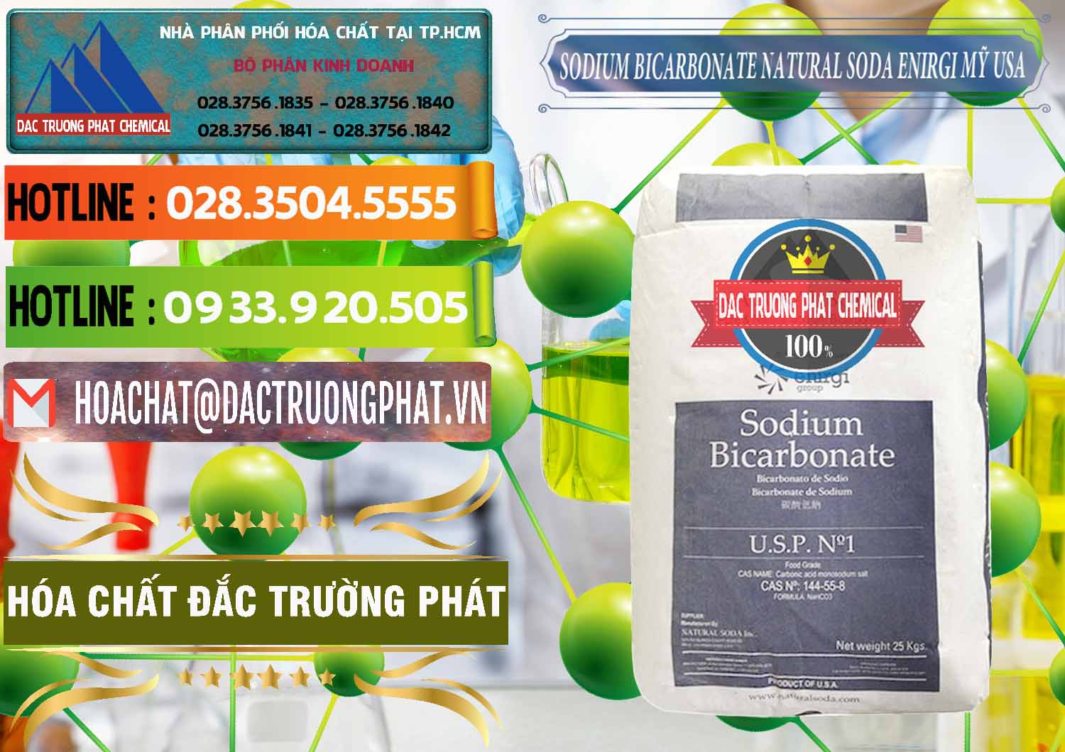 Nơi chuyên cung ứng _ bán Sodium Bicarbonate – Bicar NaHCO3 Food Grade Natural Soda Enirgi Mỹ USA - 0257 - Cty chuyên cung cấp _ kinh doanh hóa chất tại TP.HCM - cungcaphoachat.com.vn
