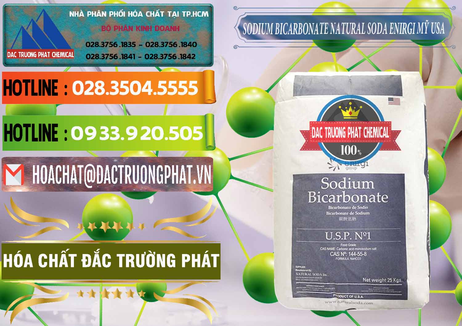 Đơn vị cung cấp ( bán ) Sodium Bicarbonate – Bicar NaHCO3 Food Grade Natural Soda Enirgi Mỹ USA - 0257 - Nơi cung ứng _ phân phối hóa chất tại TP.HCM - cungcaphoachat.com.vn
