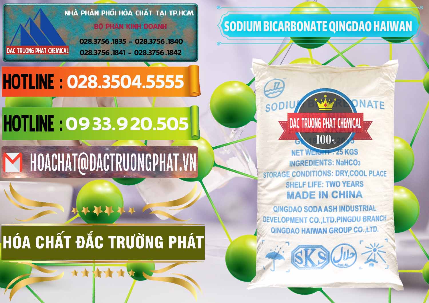 Công ty bán _ phân phối Sodium Bicarbonate – Bicar NaHCO3 Food Grade Qingdao Haiwan Trung Quốc China - 0258 - Đơn vị chuyên phân phối ( cung ứng ) hóa chất tại TP.HCM - cungcaphoachat.com.vn