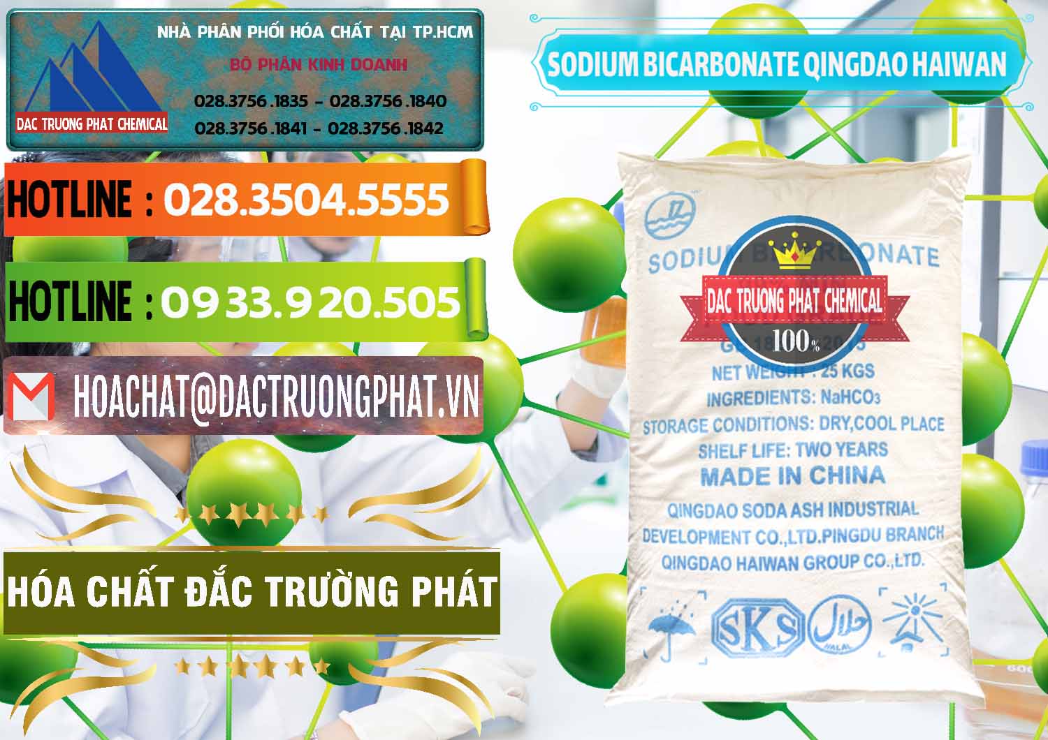 Đơn vị bán _ cung ứng Sodium Bicarbonate – Bicar NaHCO3 Food Grade Qingdao Haiwan Trung Quốc China - 0258 - Phân phối & nhập khẩu hóa chất tại TP.HCM - cungcaphoachat.com.vn