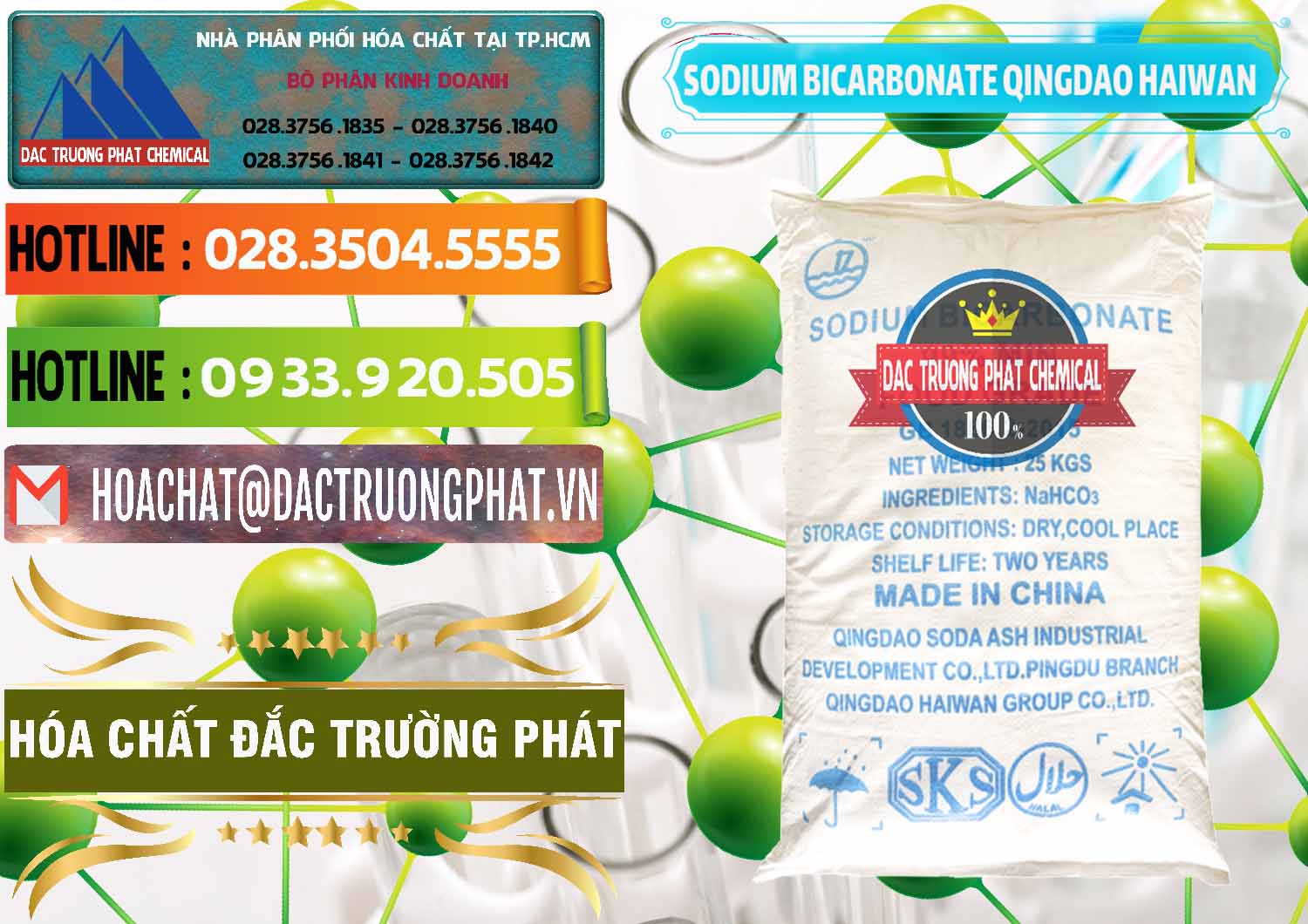 Cty nhập khẩu _ bán Sodium Bicarbonate – Bicar NaHCO3 Food Grade Qingdao Haiwan Trung Quốc China - 0258 - Nhà phân phối - cung cấp hóa chất tại TP.HCM - cungcaphoachat.com.vn
