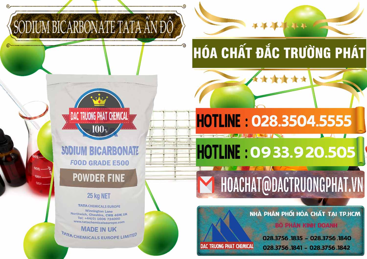 Công ty chuyên bán _ phân phối Sodium Bicarbonate – Bicar NaHCO3 E500 Thực Phẩm Food Grade Tata Ấn Độ India - 0261 - Cty phân phối & bán hóa chất tại TP.HCM - cungcaphoachat.com.vn