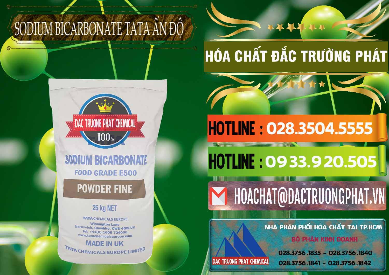 Nơi chuyên bán và cung ứng Sodium Bicarbonate – Bicar NaHCO3 E500 Thực Phẩm Food Grade Tata Ấn Độ India - 0261 - Cung ứng - phân phối hóa chất tại TP.HCM - cungcaphoachat.com.vn