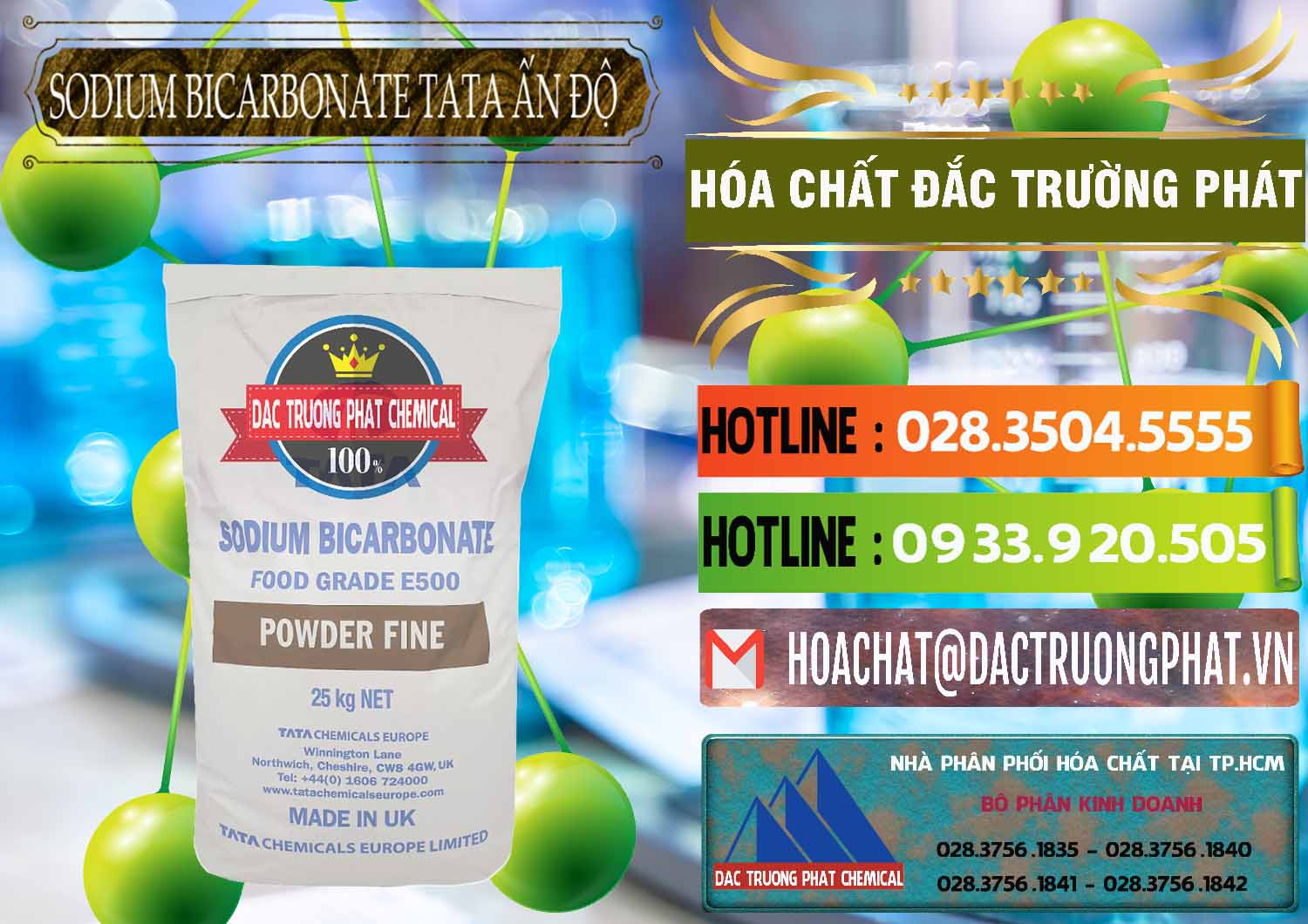 Cty chuyên cung ứng _ bán Sodium Bicarbonate – Bicar NaHCO3 E500 Thực Phẩm Food Grade Tata Ấn Độ India - 0261 - Nhà cung cấp & nhập khẩu hóa chất tại TP.HCM - cungcaphoachat.com.vn