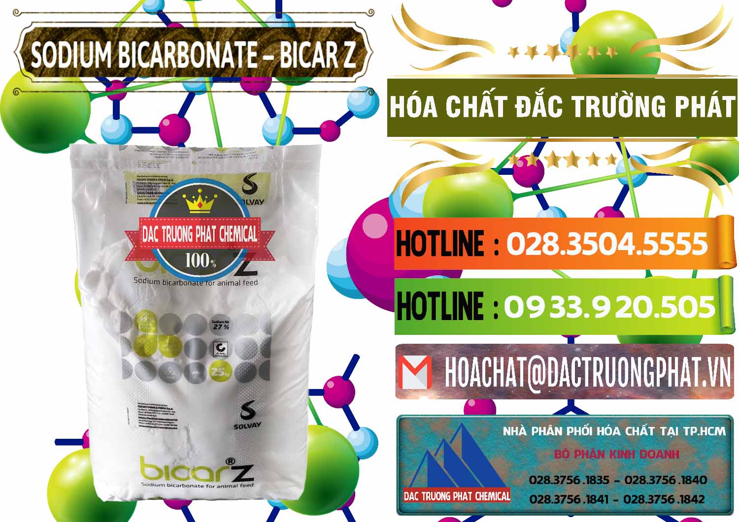 Công ty nhập khẩu - bán Sodium Bicarbonate – NaHCO3 Bicar Z Ý Italy Solvay - 0139 - Công ty chuyên cung ứng - phân phối hóa chất tại TP.HCM - cungcaphoachat.com.vn