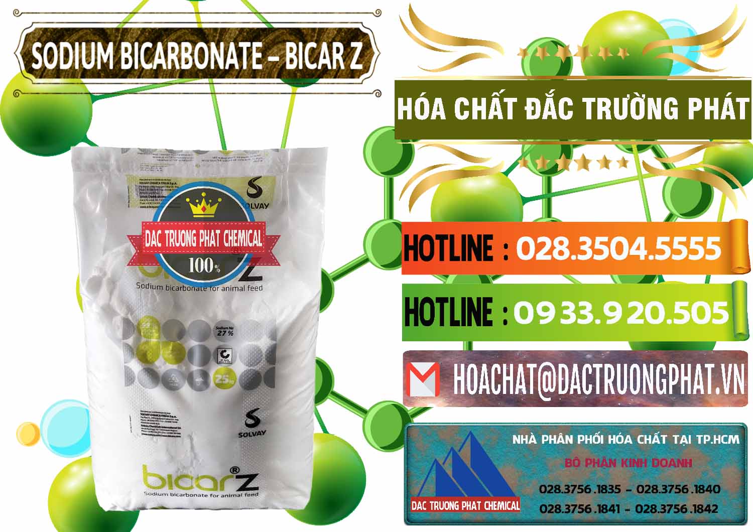 Nhà cung ứng ( bán ) Sodium Bicarbonate – NaHCO3 Bicar Z Ý Italy Solvay - 0139 - Nhà phân phối ( cung cấp ) hóa chất tại TP.HCM - cungcaphoachat.com.vn