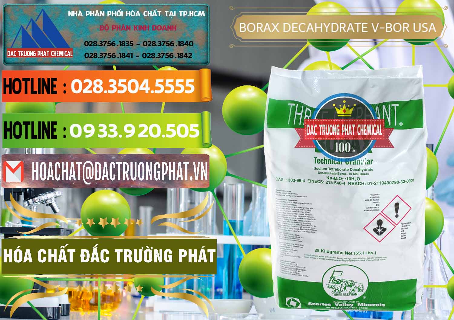 Nơi bán & cung cấp Borax Decahydrate NA2B4O7.10H2O Mỹ V-Bor Usa - 0032 - Cung cấp _ bán hóa chất tại TP.HCM - cungcaphoachat.com.vn