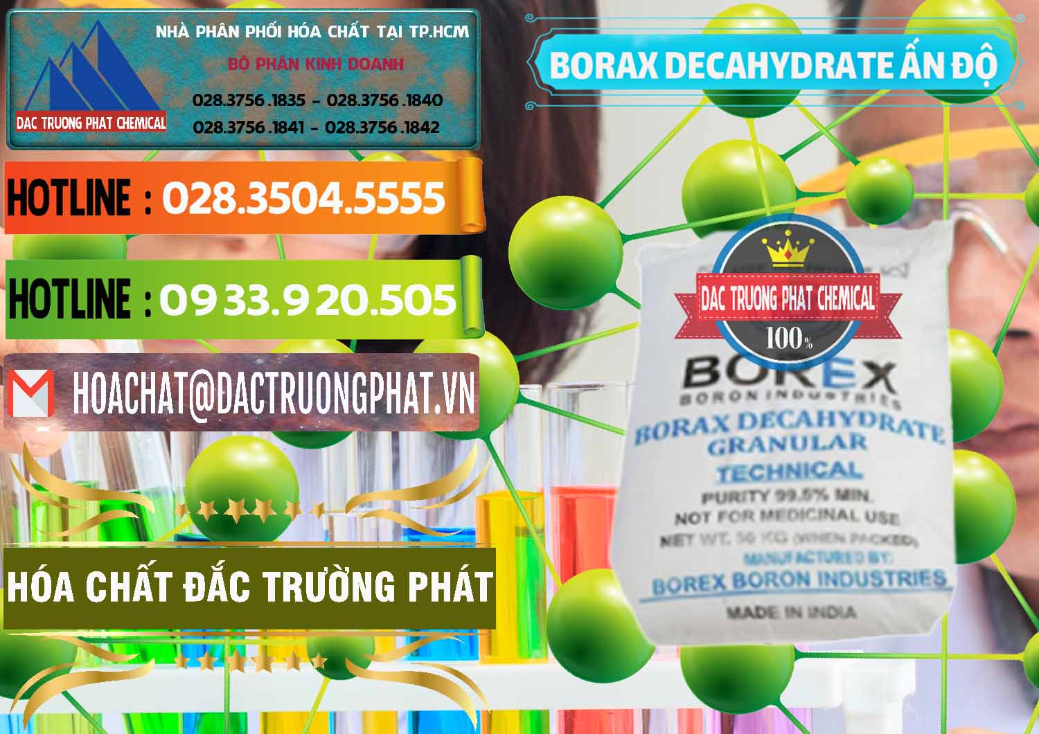 Cty chuyên kinh doanh & bán Borax Decahydrate Ấn Độ India - 0449 - Đơn vị phân phối ( bán ) hóa chất tại TP.HCM - cungcaphoachat.com.vn
