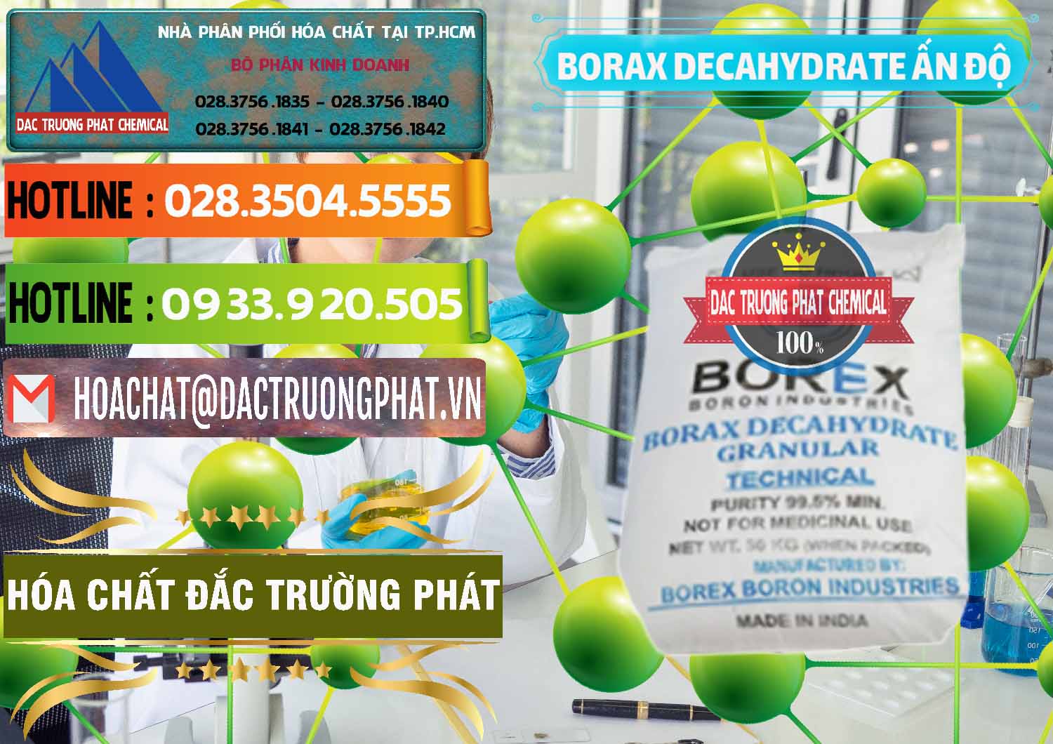 Đơn vị bán & cung ứng Borax Decahydrate Ấn Độ India - 0449 - Cty chuyên bán & phân phối hóa chất tại TP.HCM - cungcaphoachat.com.vn