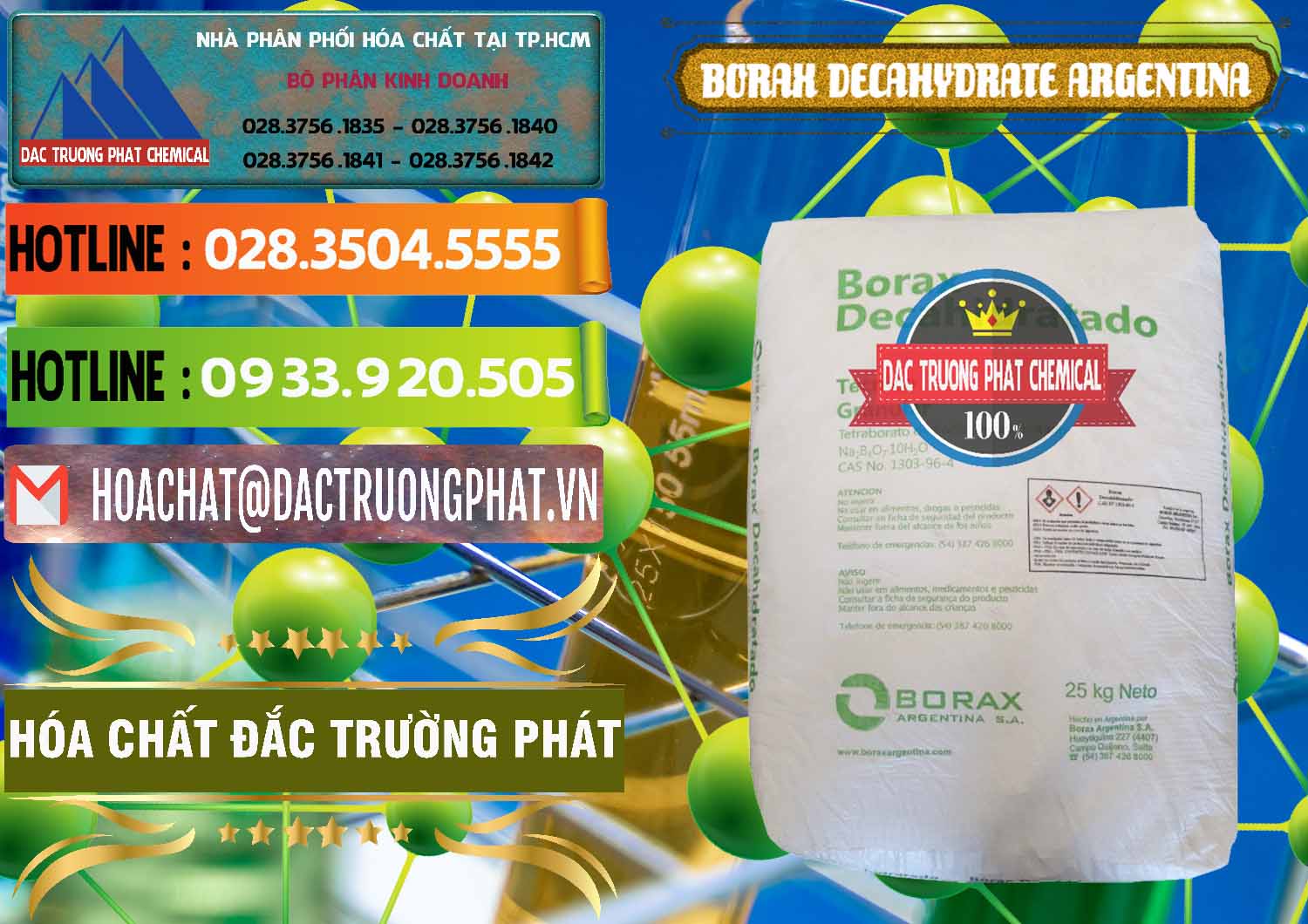 Chuyên cung cấp & bán Borax Decahydrate Argentina - 0446 - Cty chuyên phân phối ( cung ứng ) hóa chất tại TP.HCM - cungcaphoachat.com.vn