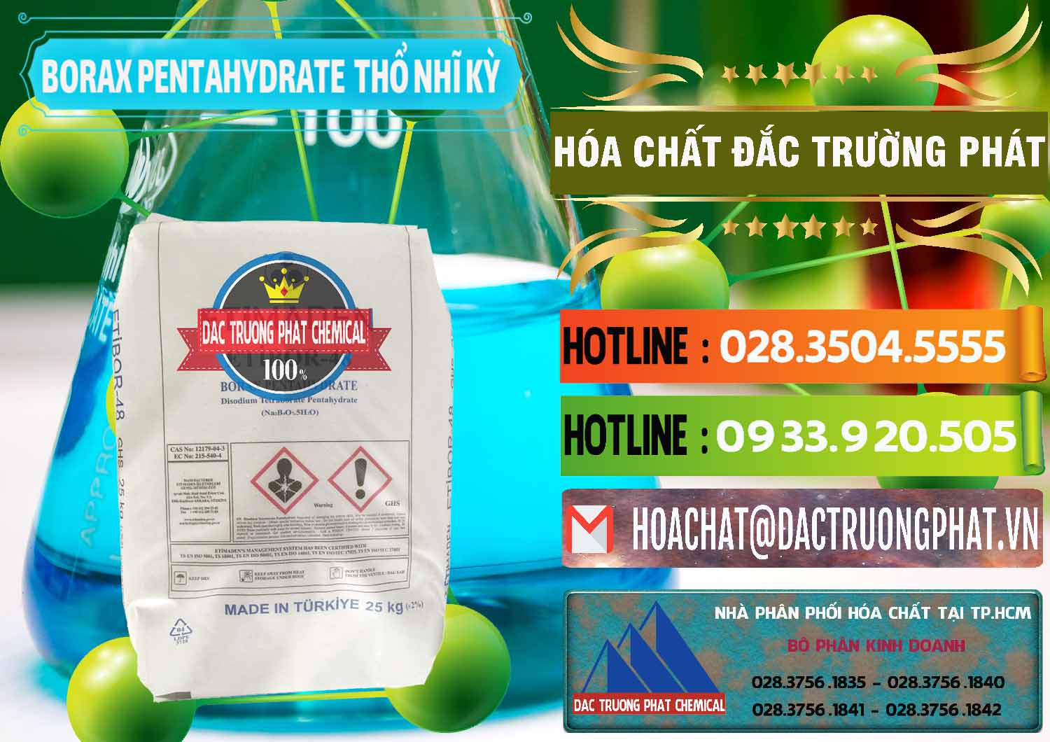 Nơi phân phối ( bán ) Borax Pentahydrate Thổ Nhĩ Kỳ Turkey - 0431 - Phân phối ( cung cấp ) hóa chất tại TP.HCM - cungcaphoachat.com.vn