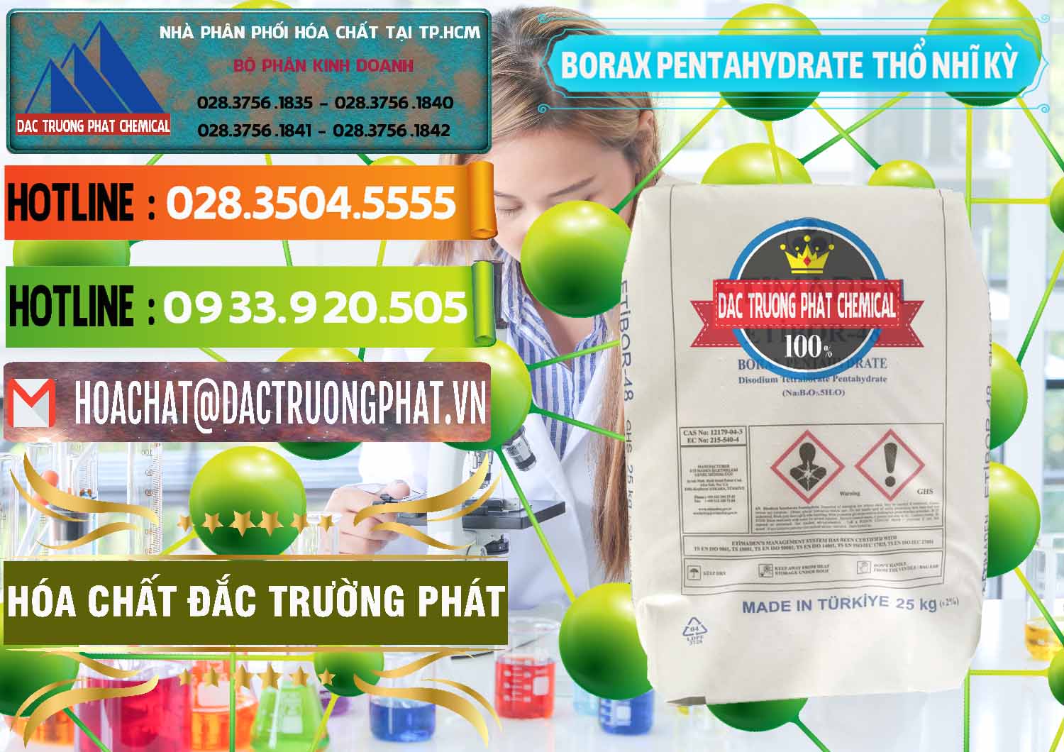 Nhà nhập khẩu - bán Borax Pentahydrate Thổ Nhĩ Kỳ Turkey - 0431 - Cty chuyên cung cấp _ bán hóa chất tại TP.HCM - cungcaphoachat.com.vn