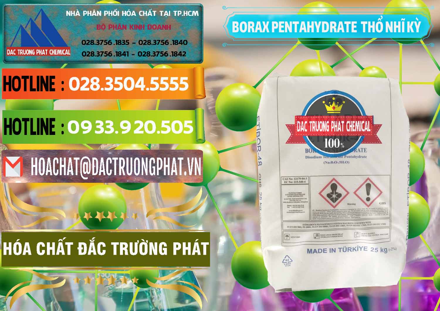 Nơi chuyên cung cấp ( bán ) Borax Pentahydrate Thổ Nhĩ Kỳ Turkey - 0431 - Đơn vị chuyên nhập khẩu ( cung cấp ) hóa chất tại TP.HCM - cungcaphoachat.com.vn