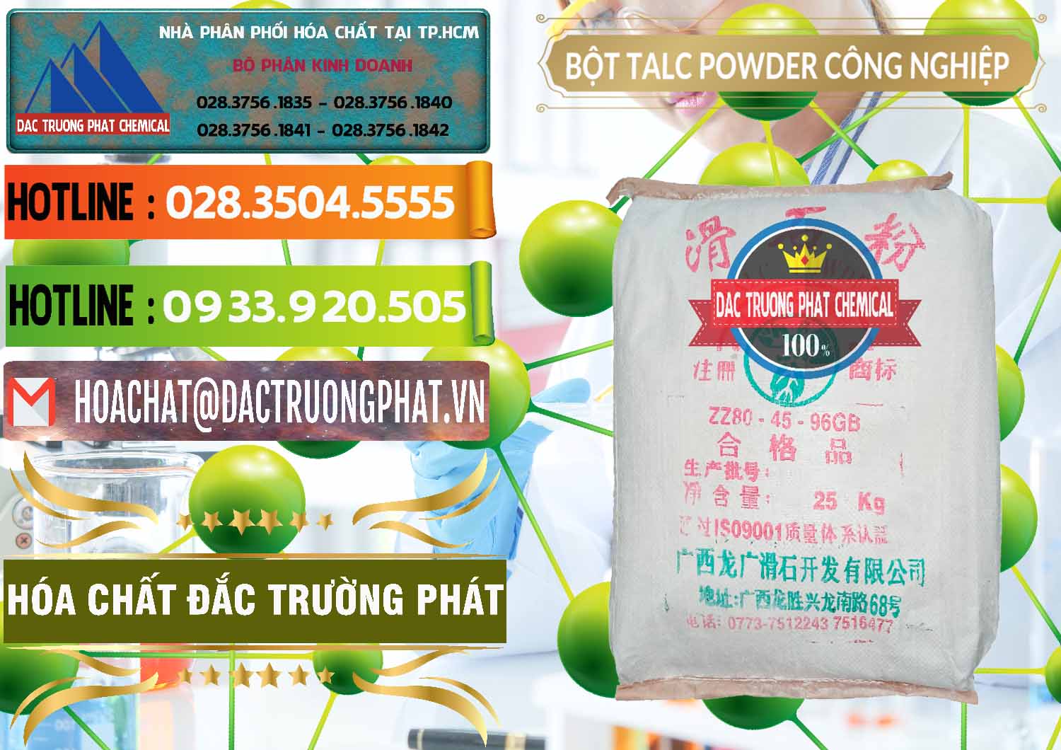 Nơi kinh doanh và bán Bột Talc Powder Công Nghiệp Trung Quốc China - 0037 - Đơn vị chuyên nhập khẩu & cung cấp hóa chất tại TP.HCM - cungcaphoachat.com.vn