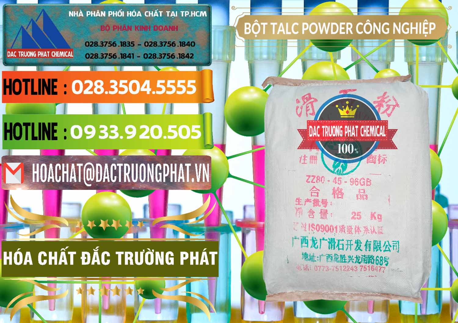 Chuyên kinh doanh - bán Bột Talc Powder Công Nghiệp Trung Quốc China - 0037 - Đơn vị cung cấp và phân phối hóa chất tại TP.HCM - cungcaphoachat.com.vn