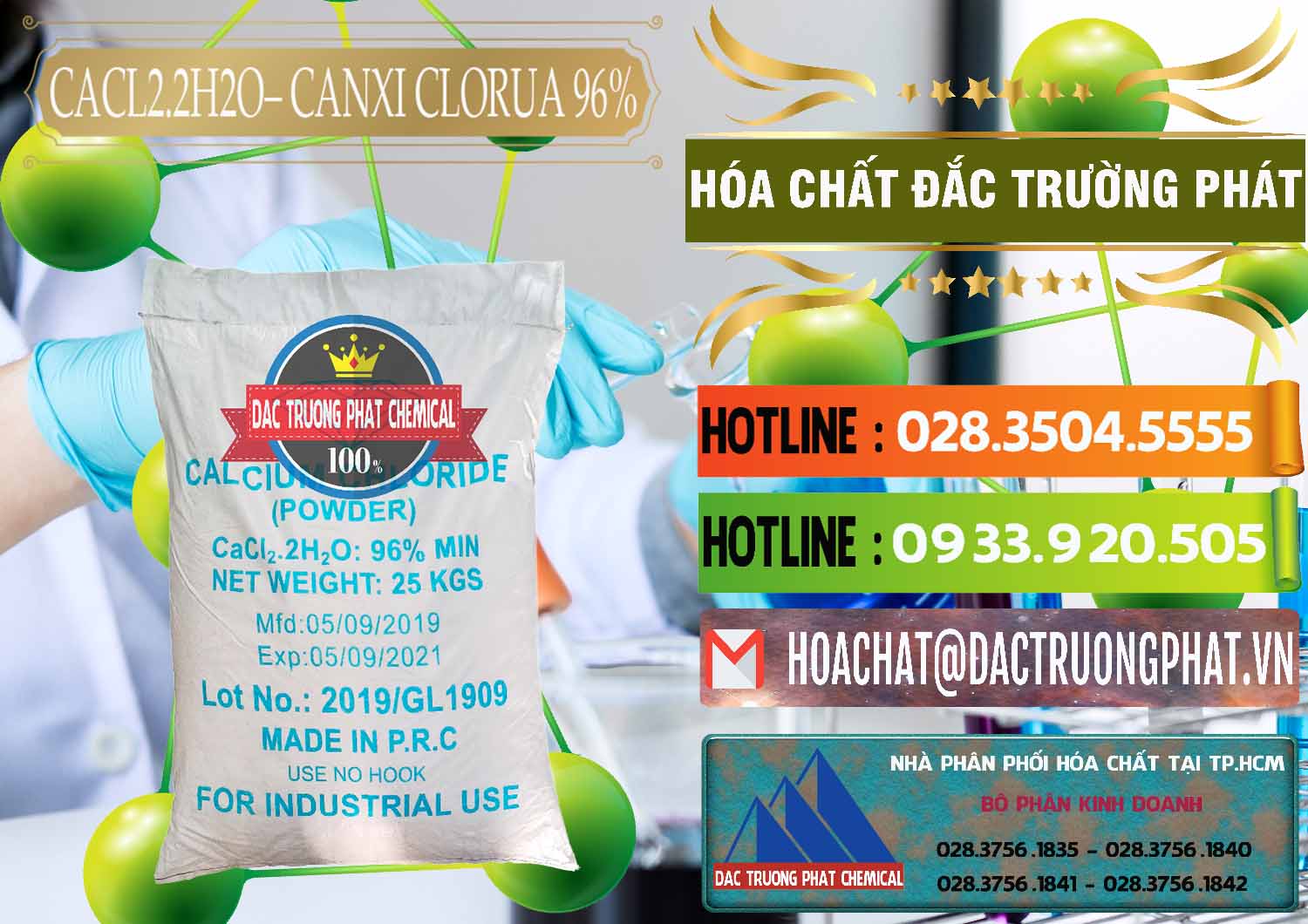 Đơn vị chuyên phân phối - bán CaCl2 – Canxi Clorua 96% Logo Kim Cương Trung Quốc China - 0040 - Cung cấp và nhập khẩu hóa chất tại TP.HCM - cungcaphoachat.com.vn