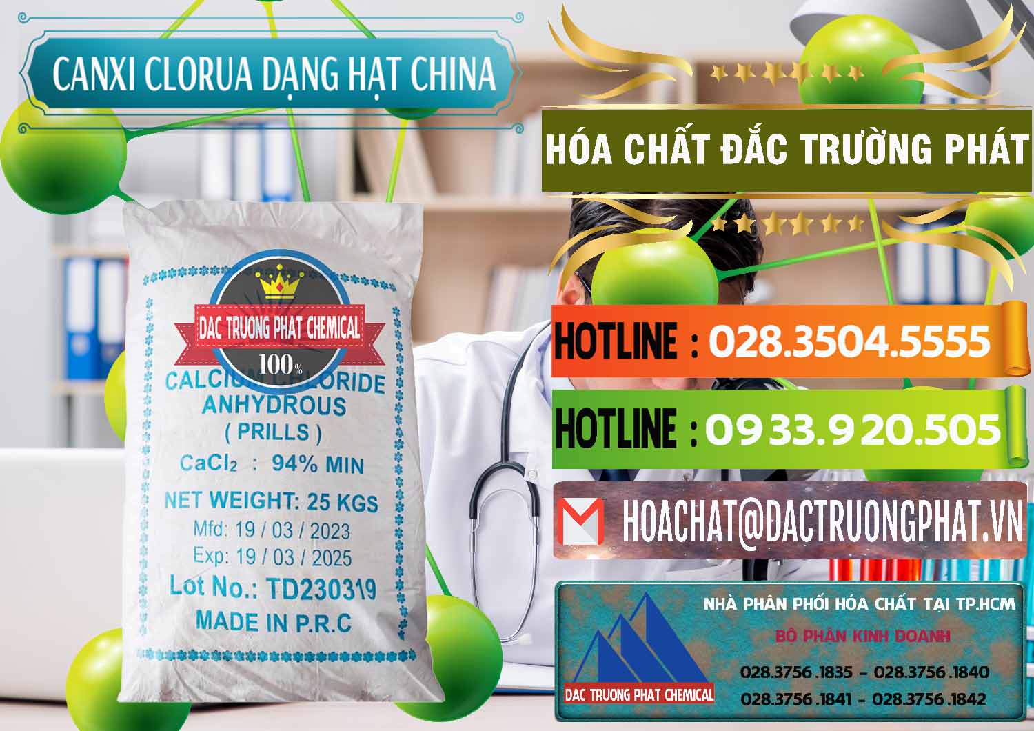 Cty chuyên bán ( cung cấp ) CaCl2 – Canxi Clorua 94% Dạng Hạt Trung Quốc China - 0373 - Nơi cung cấp và kinh doanh hóa chất tại TP.HCM - cungcaphoachat.com.vn
