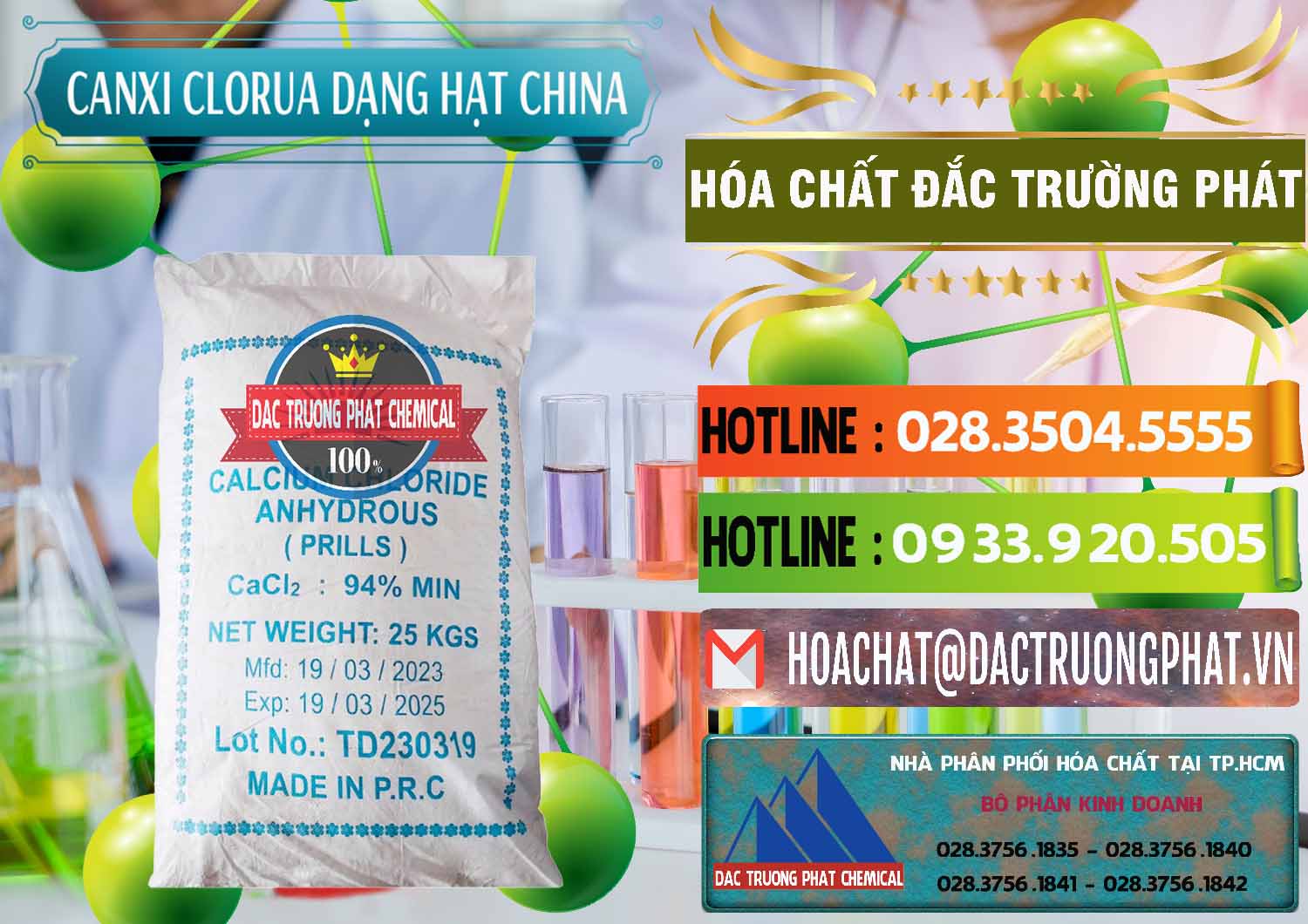 Cty kinh doanh _ bán CaCl2 – Canxi Clorua 94% Dạng Hạt Trung Quốc China - 0373 - Phân phối & cung ứng hóa chất tại TP.HCM - cungcaphoachat.com.vn