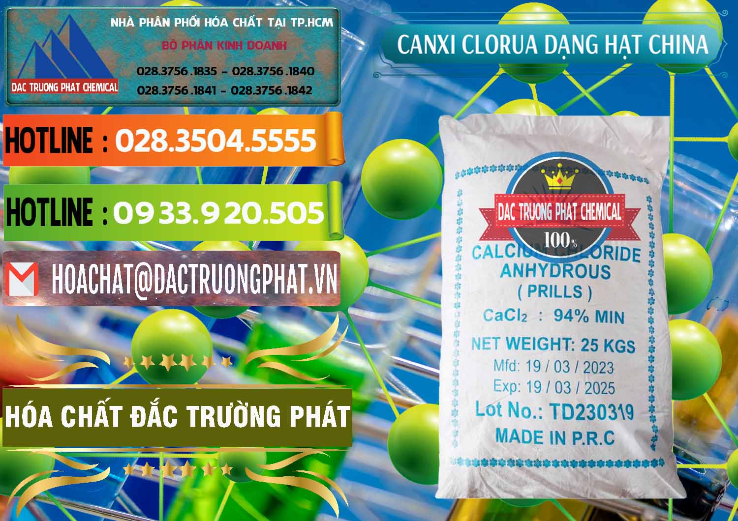 Nhà cung ứng - bán CaCl2 – Canxi Clorua 94% Dạng Hạt Trung Quốc China - 0373 - Công ty phân phối và cung cấp hóa chất tại TP.HCM - cungcaphoachat.com.vn