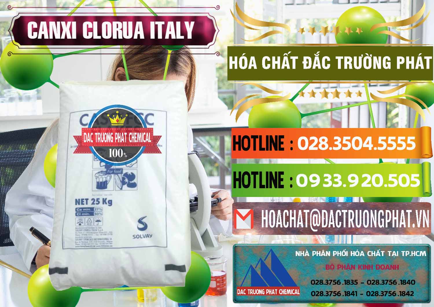 Công ty chuyên bán và cung cấp CaCl2 – Canxi Clorua Food Grade Ý Italy - 0435 - Cty chuyên phân phối và kinh doanh hóa chất tại TP.HCM - cungcaphoachat.com.vn
