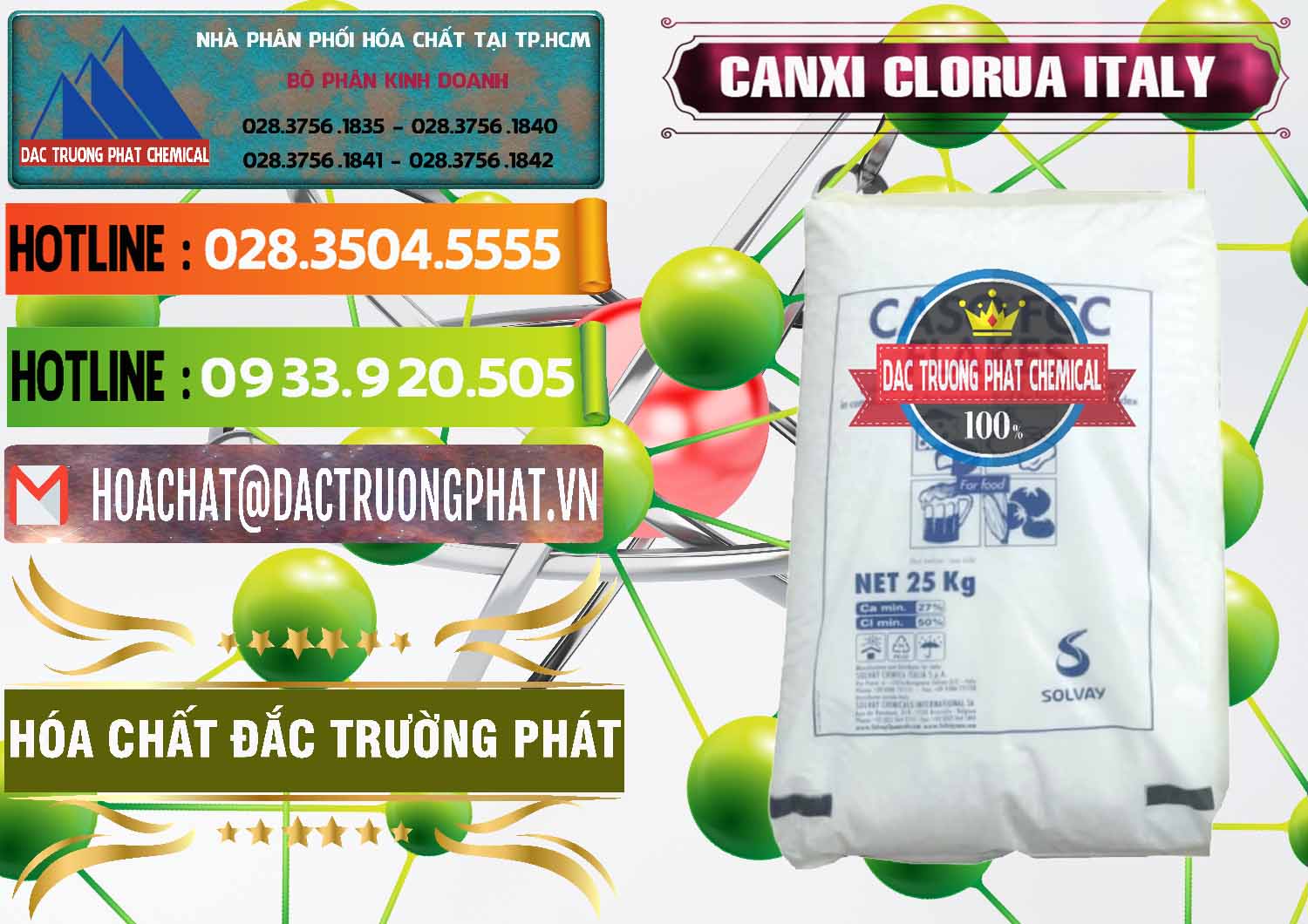 Công ty bán _ cung cấp CaCl2 – Canxi Clorua Food Grade Ý Italy - 0435 - Nhà phân phối _ kinh doanh hóa chất tại TP.HCM - cungcaphoachat.com.vn