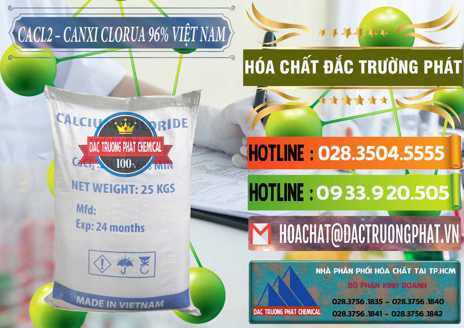 Nơi chuyên bán và phân phối CaCl2 – Canxi Clorua 96% Việt Nam - 0236 - Đơn vị chuyên cung ứng & bán hóa chất tại TP.HCM - cungcaphoachat.com.vn