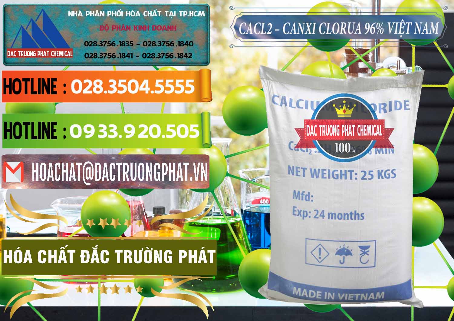 Đơn vị chuyên bán - cung cấp CaCl2 – Canxi Clorua 96% Việt Nam - 0236 - Chuyên kinh doanh _ cung cấp hóa chất tại TP.HCM - cungcaphoachat.com.vn