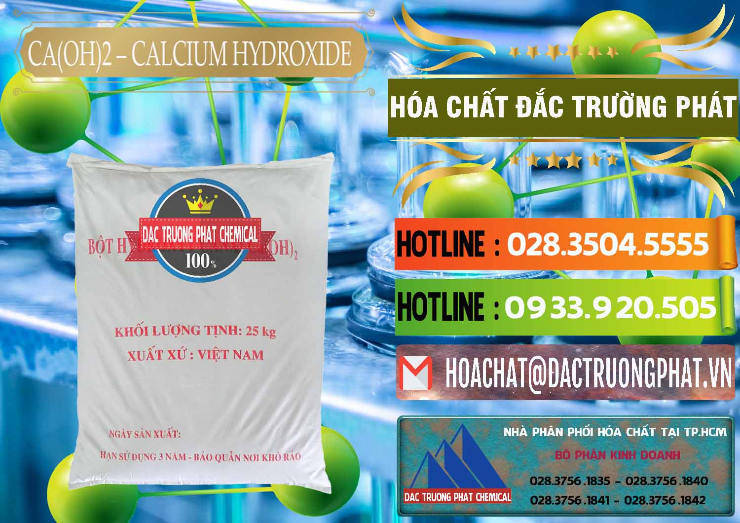 Cty kinh doanh & cung cấp Ca(OH)2 - Calcium Hydroxide Việt Nam - 0186 - Nơi chuyên cung cấp ( kinh doanh ) hóa chất tại TP.HCM - cungcaphoachat.com.vn