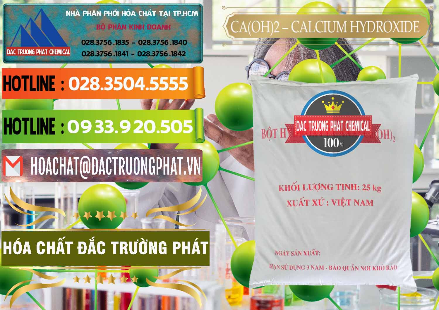 Cty chuyên bán và phân phối Ca(OH)2 - Calcium Hydroxide Việt Nam - 0186 - Nhà cung cấp và bán hóa chất tại TP.HCM - cungcaphoachat.com.vn