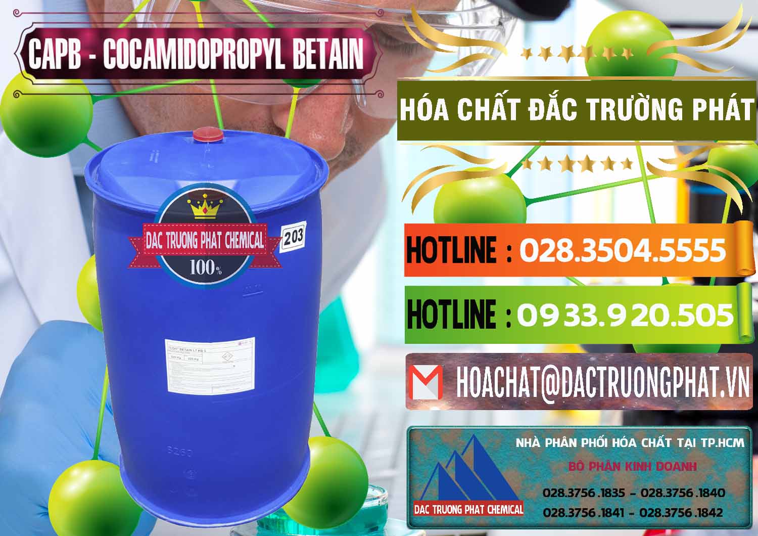 Nơi chuyên bán _ phân phối Cocamidopropyl Betaine - CAPB Tego Indonesia - 0327 - Cty nhập khẩu - phân phối hóa chất tại TP.HCM - cungcaphoachat.com.vn